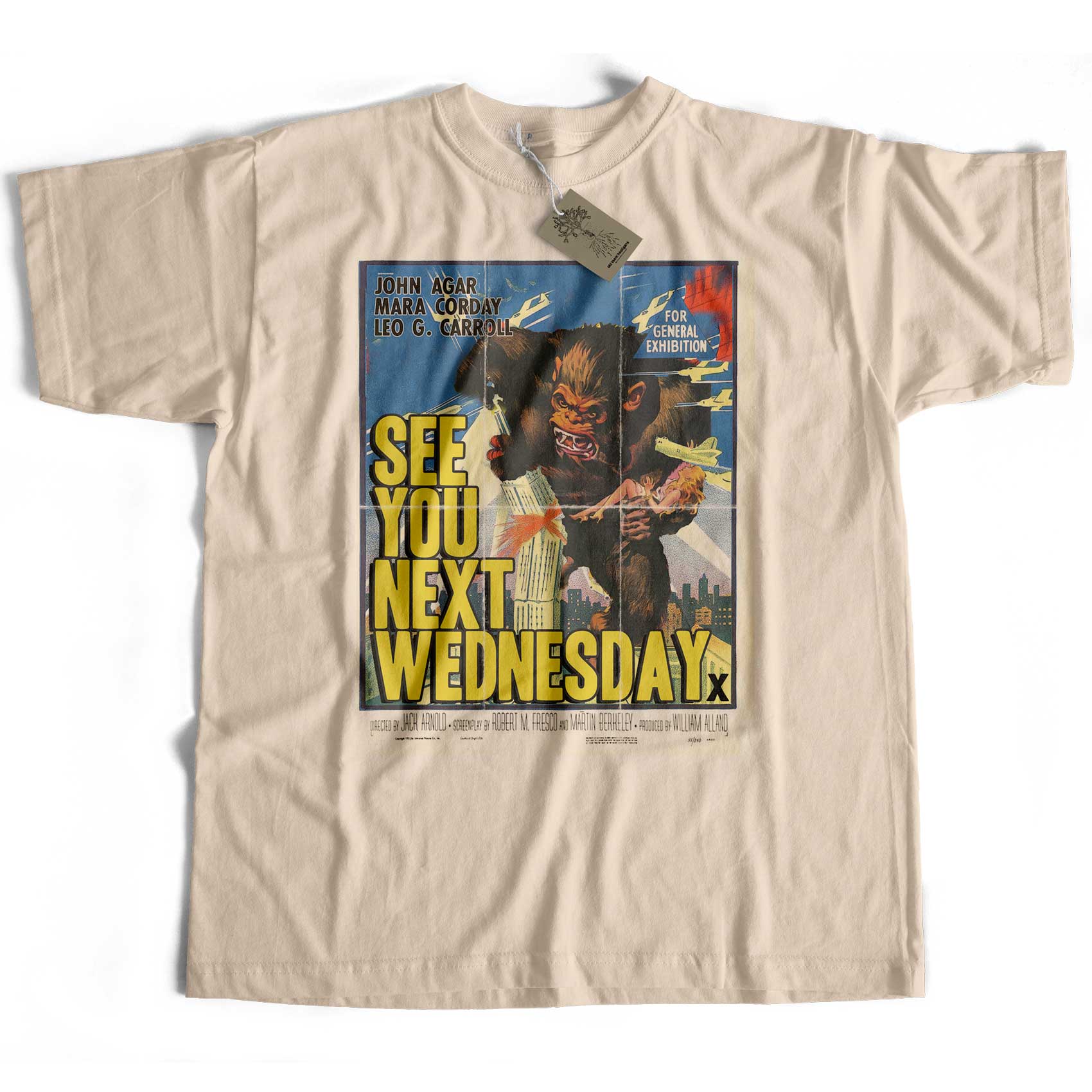 Inspired by John Landis T Shirt See You Next Wednesday Colour Cult