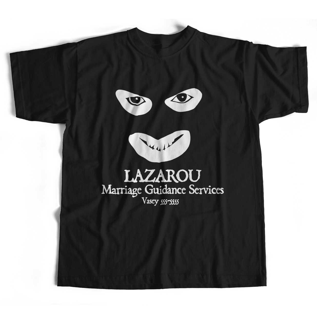 Inspired by The League Of Gentlemen - Papa Lazarou T Shirt Lazarou Marriage Guidance Services
