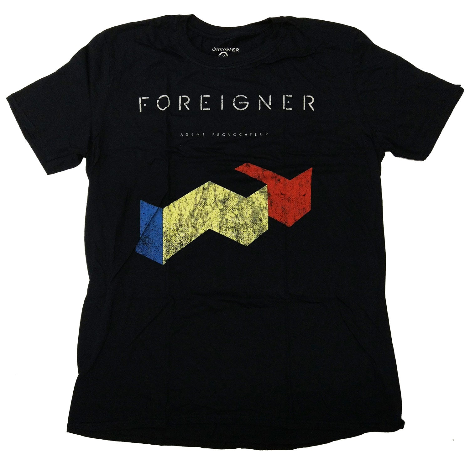 Foreigner T Shirt - Agent Provocateur Album Cover 100% Official