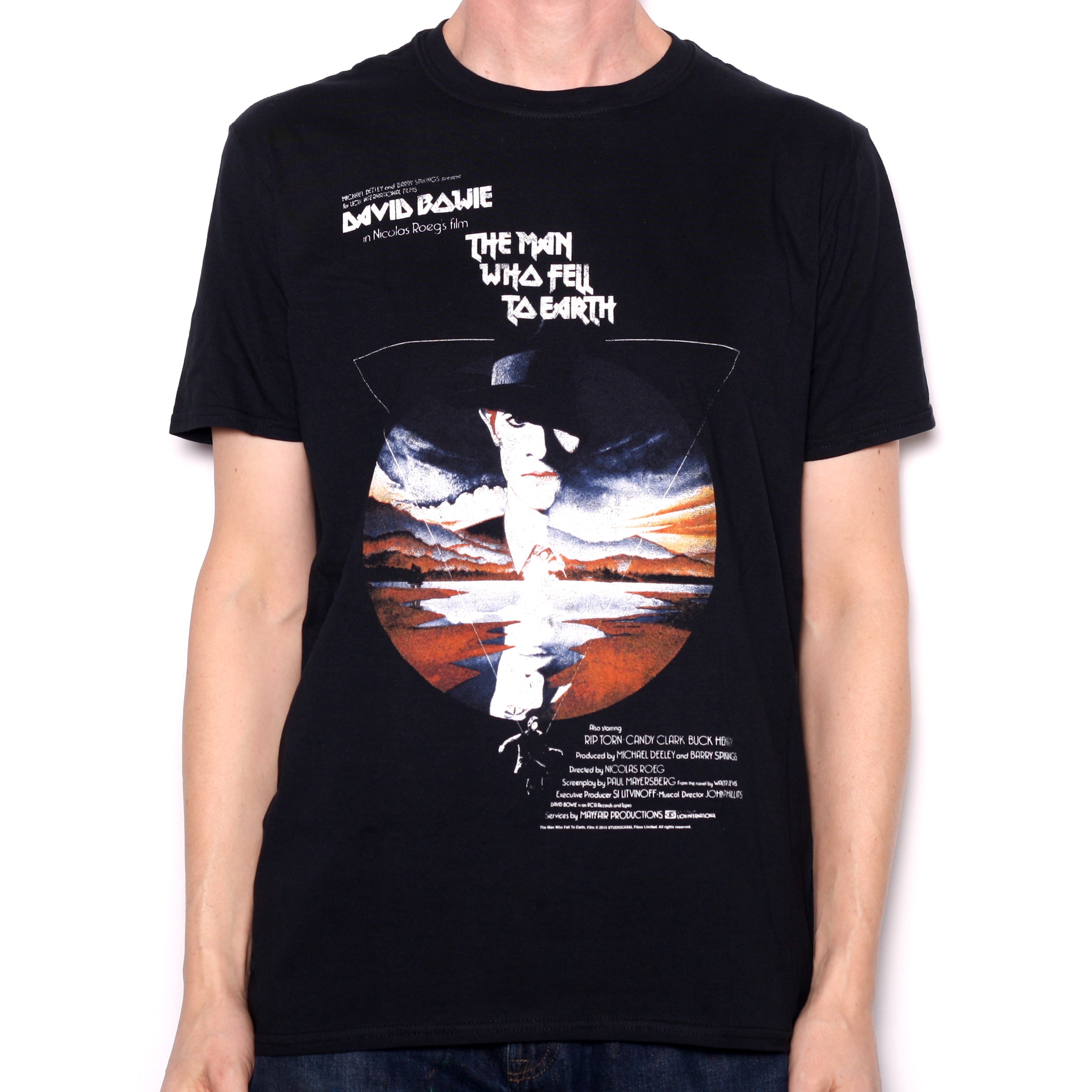 David Bowie T Shirt - The Man Who Fell To Earth