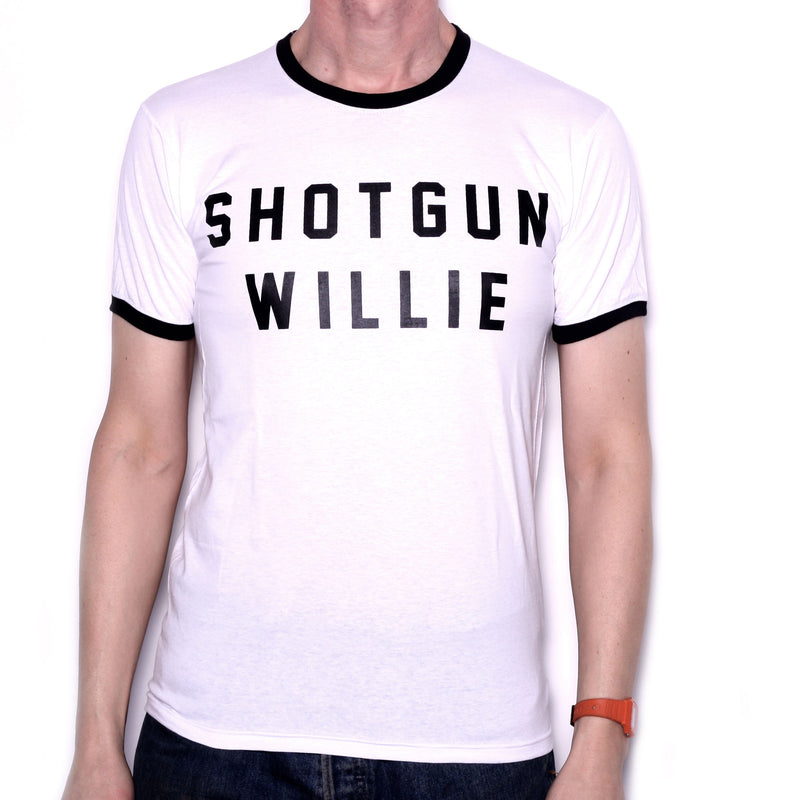 As Worn By Willie Nelson T Shirt - Shotgun Willie Letters