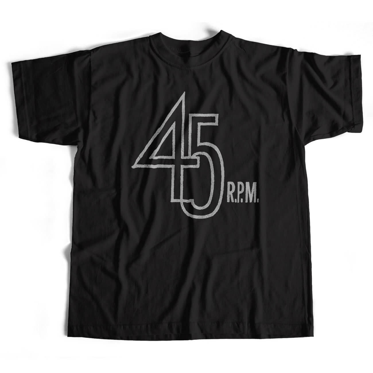 45rpm T Shirt - Retro Vinyl Single Classic