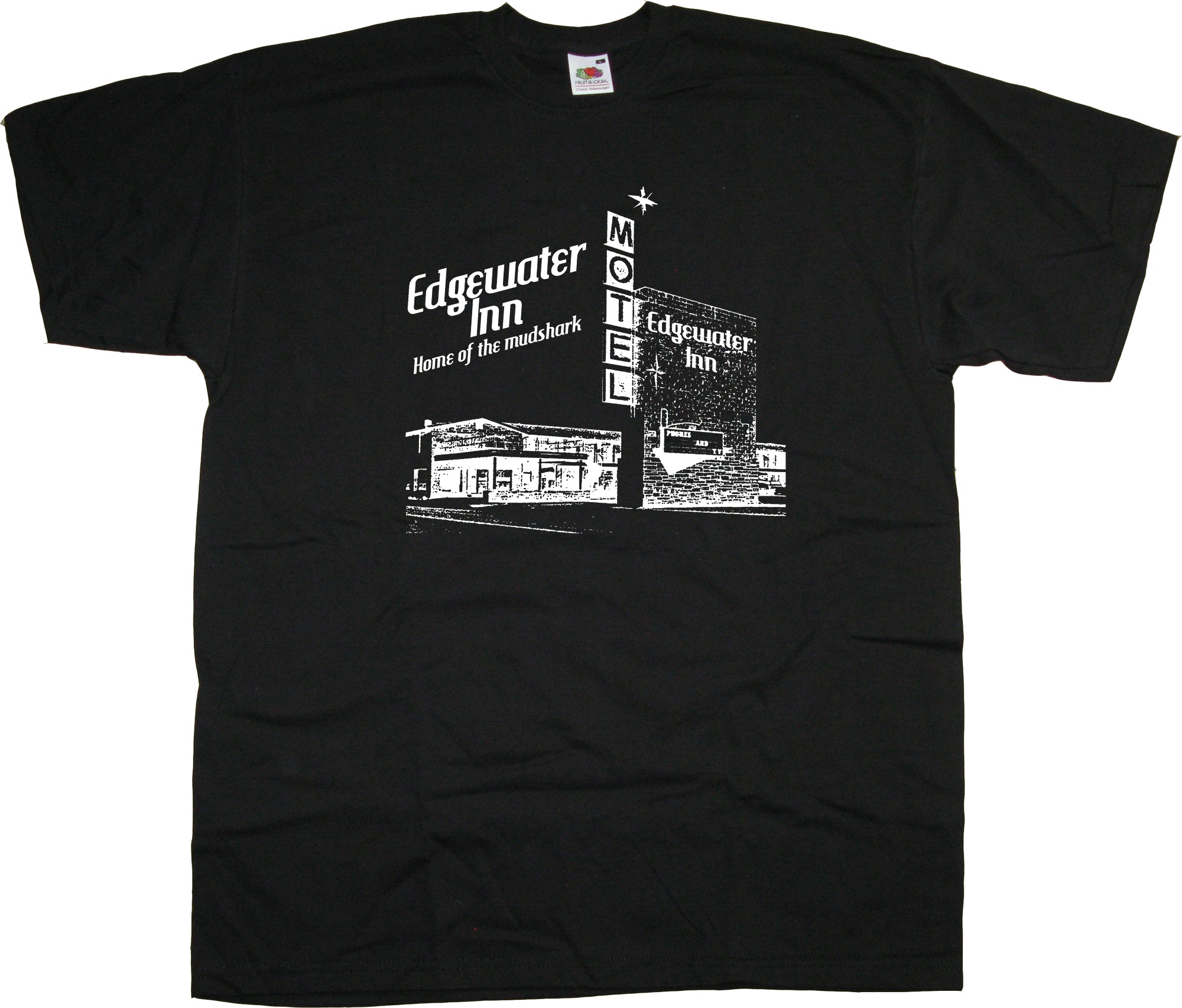 Edgewater Inn T shirt - as stayed in by Frank Zappa !