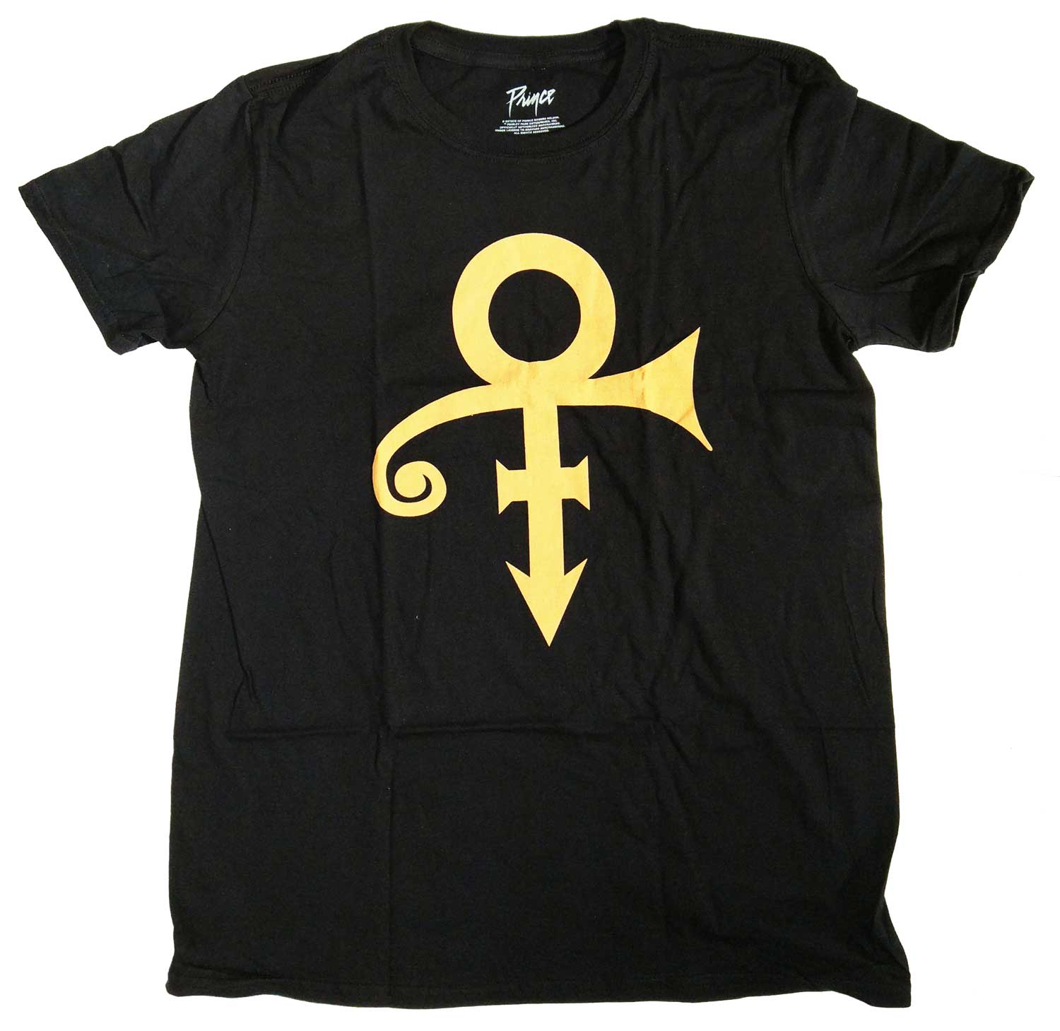 Prince T Shirt - TAFKAP Symbol 100% Official Gold Print