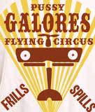 Pussy Galores Flying Circus T Shirt - Frills & Spills
