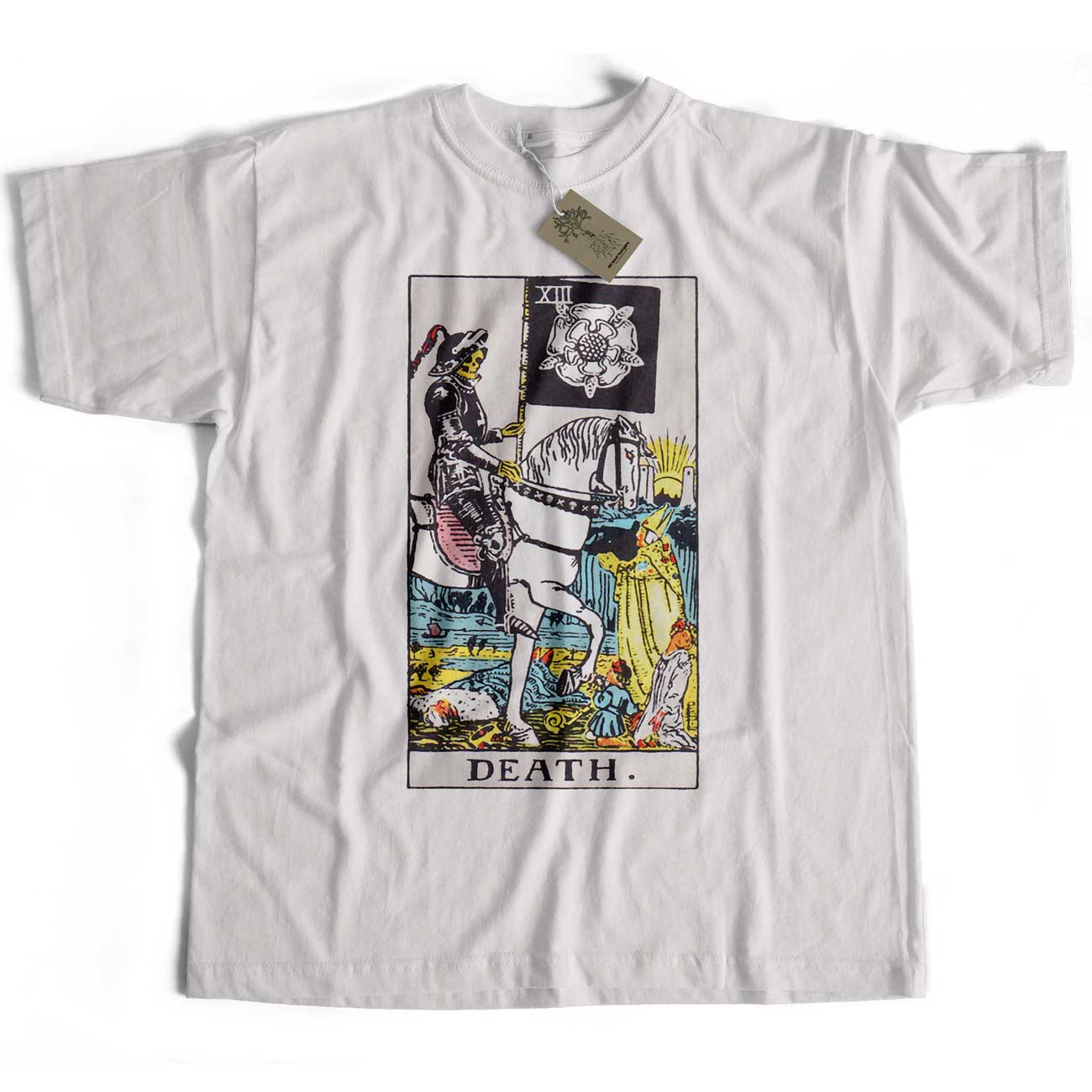 Rider-Waite Tarot T Shirt - Colour Death Card