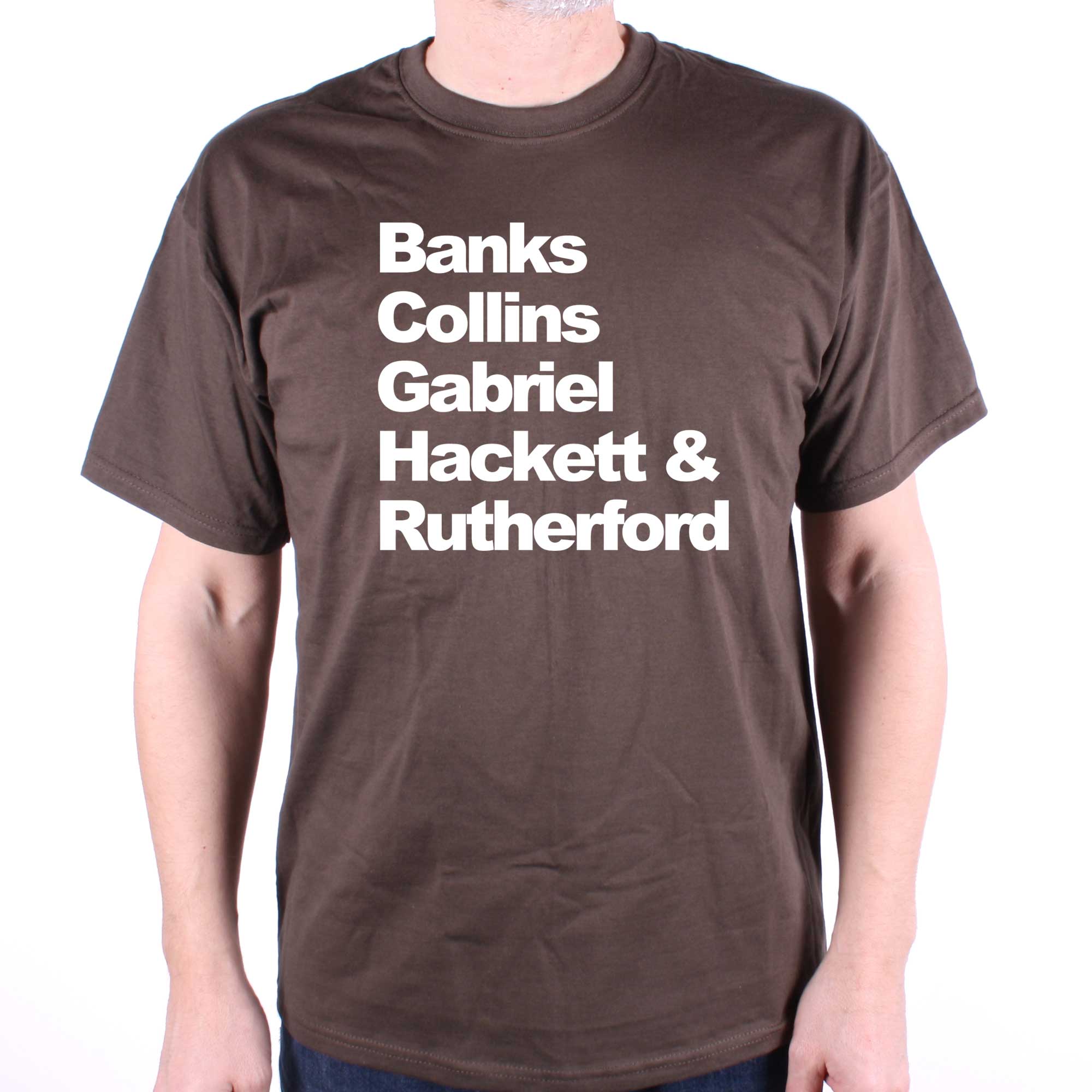 A Tribute To Genesis T Shirt - Banks Collins Gabriel Hackett & Rutherford