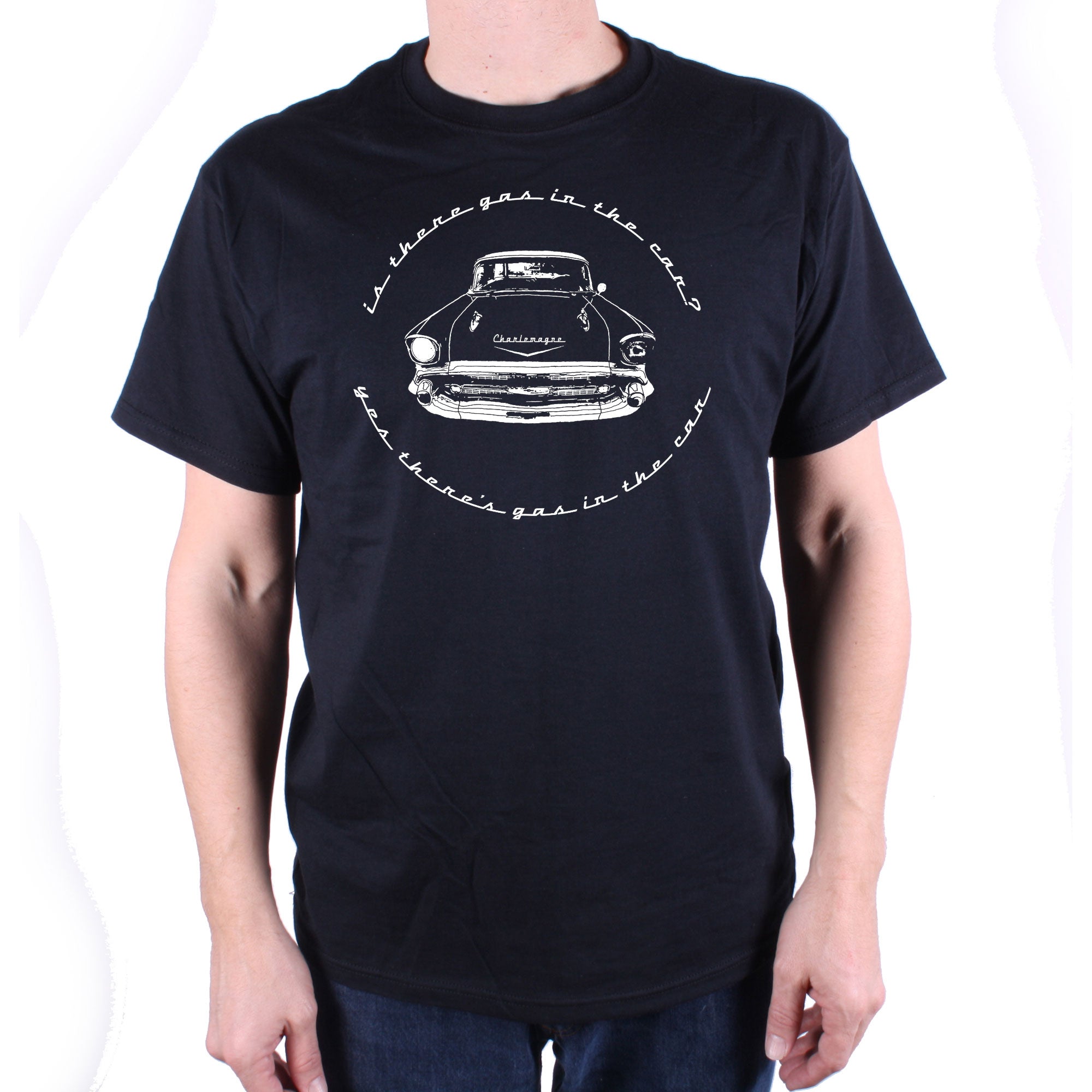 SRI Apparel T-Shirt, SRI / Stock Car Steel Classic Design, Black