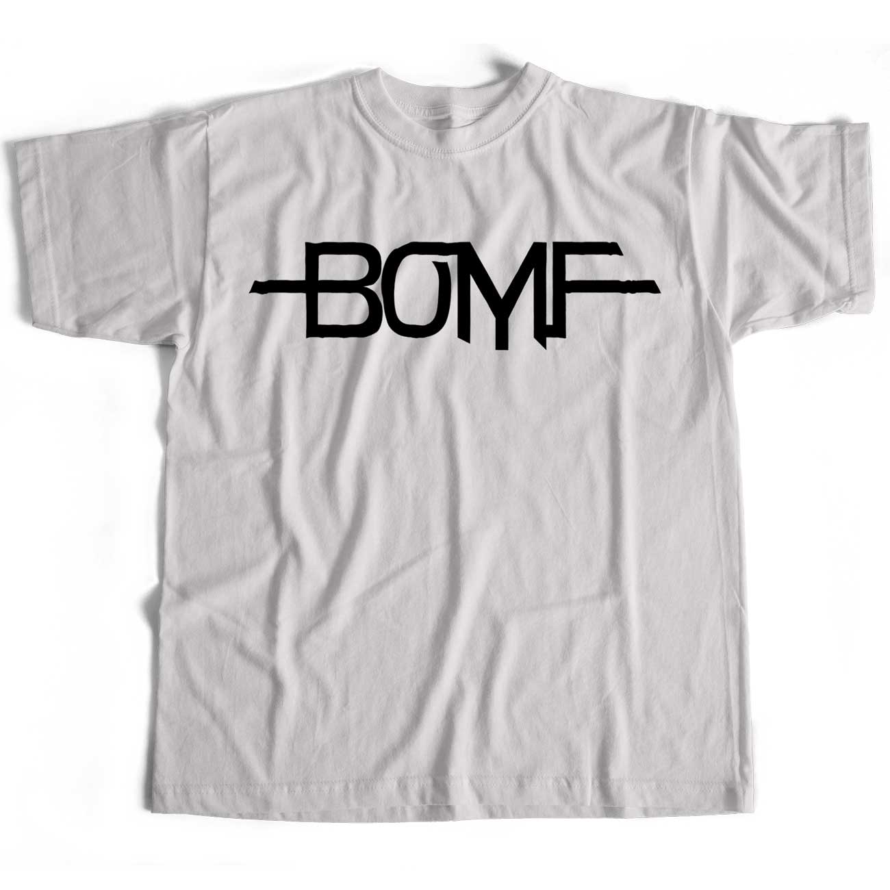 BOMF T shirt - Lennon's Final Band Cult Rock Rarity