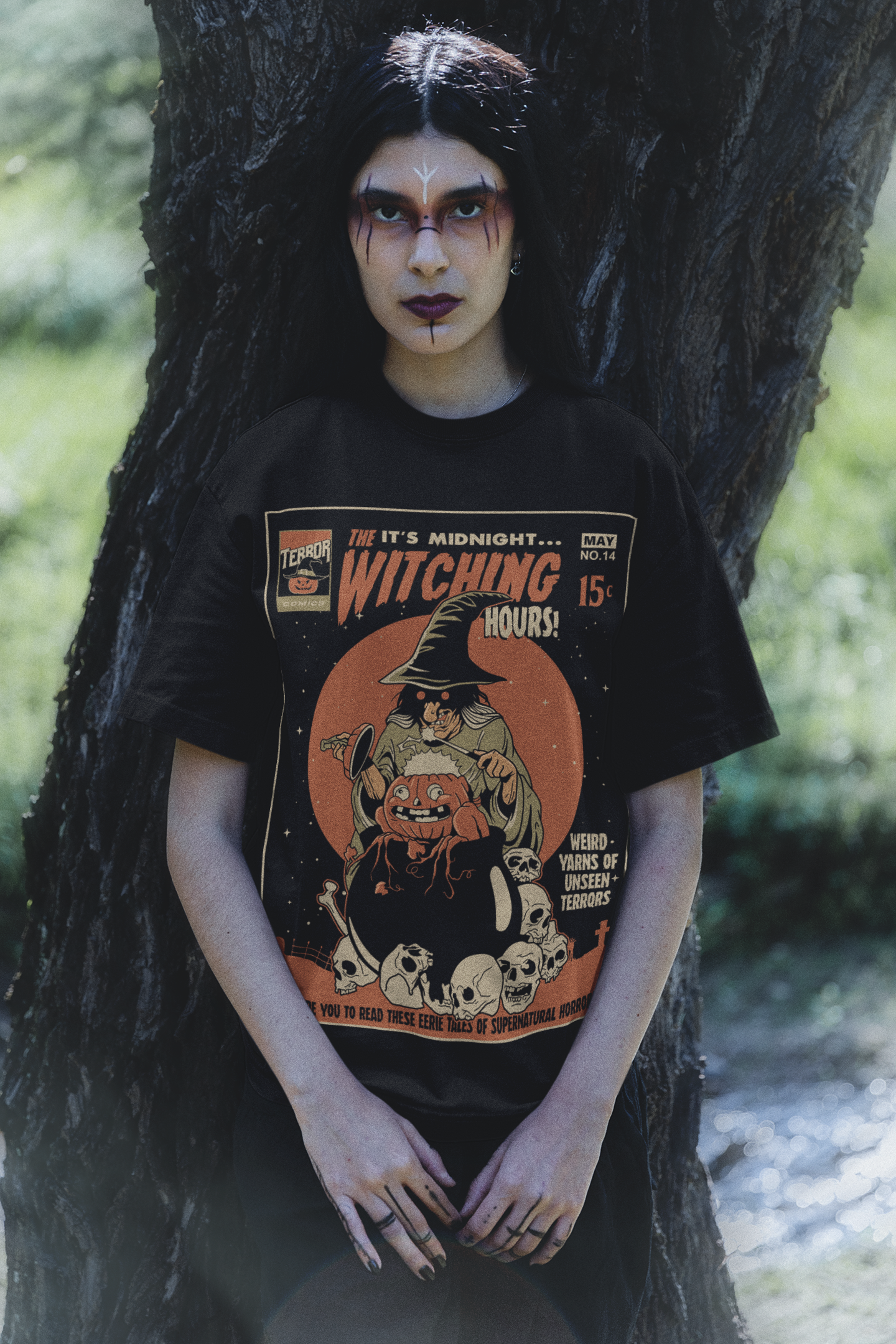 The Witching Hours Comic Cover Reproduction T-Shirt