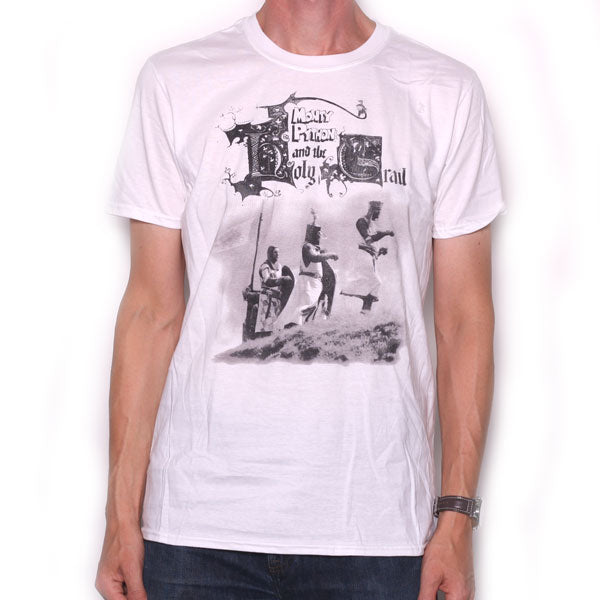 Monty Python T Shirt - Monty Python & The Holy Grail 100% Officially L