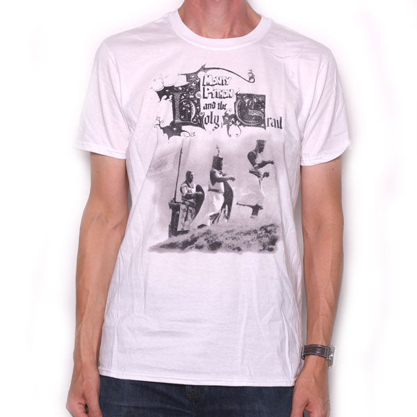 Monty Python T Shirt - Monty Python & The Holy Grail 100% Officially Licensed