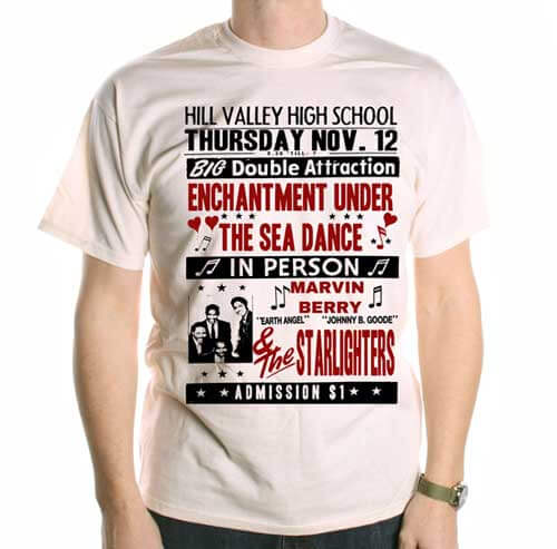 Back to the future - Enchantment Under The Sea image - Short Sleevs Tee Shirts