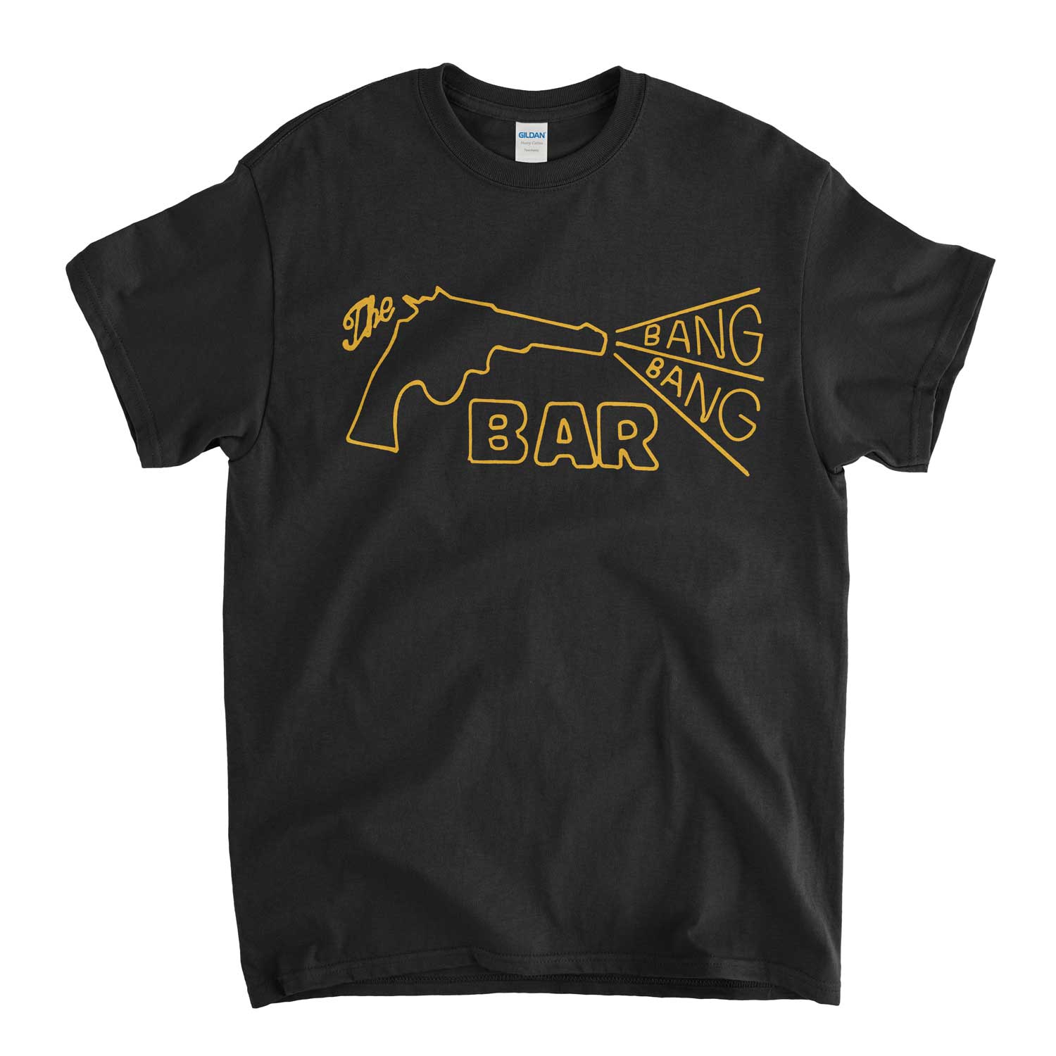 Inspired by Twin Peaks T Shirt - Bang Bang Bar Logo