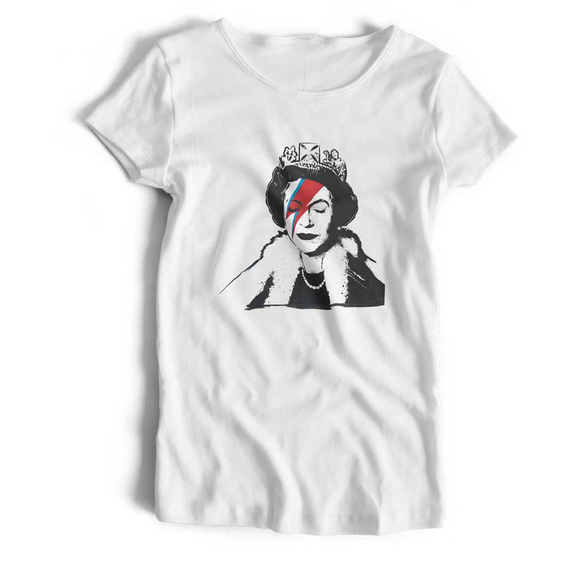 Banksy T Shirt - Ziggy Queen Classic Street Art Graffiti