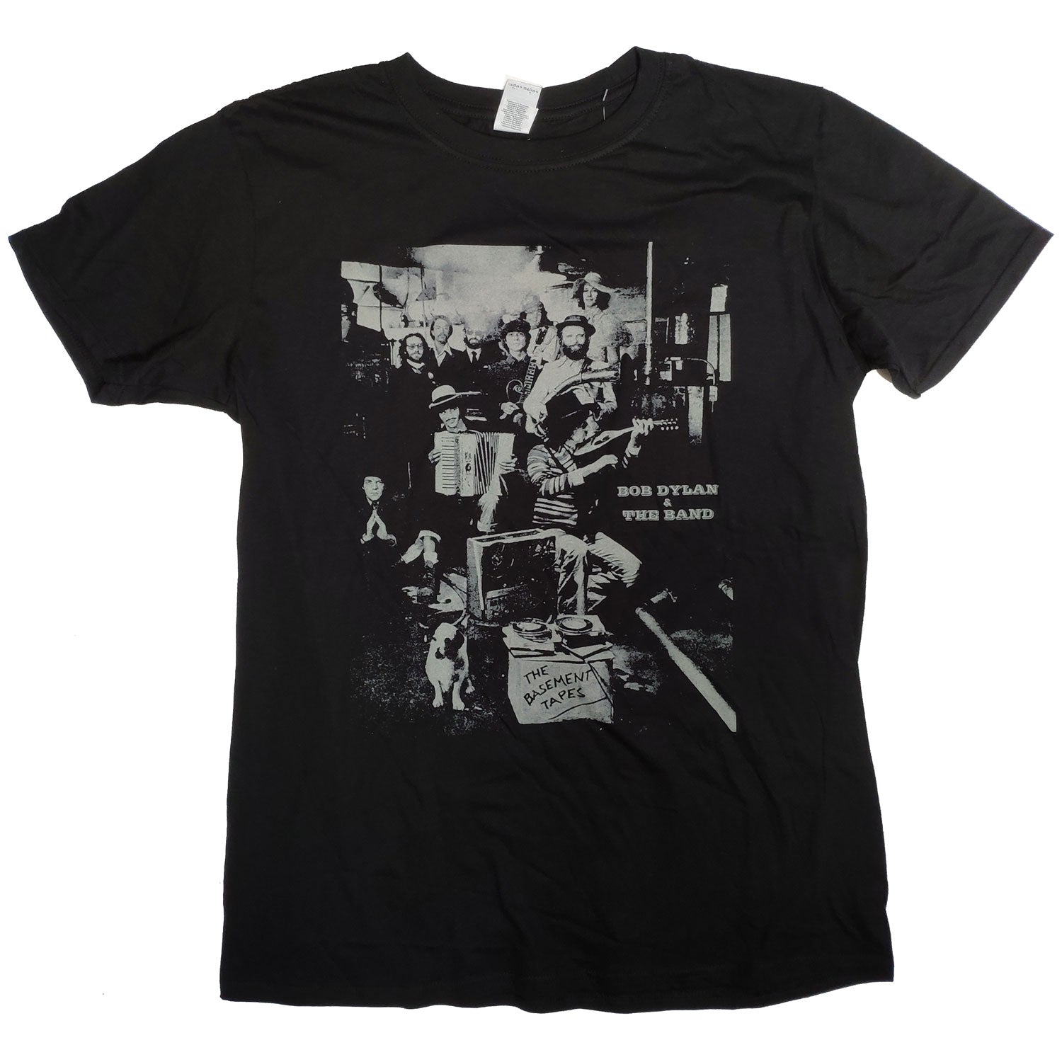 Bob Dylan T Shirt - Bob Dylan The Band The Basement Tapes 100% Official