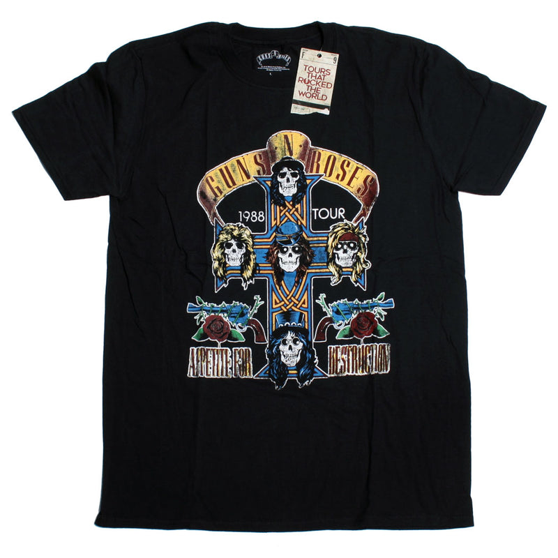 Guns N Roses T Shirt - Appetite For Destruction Summer Jam 100% Official