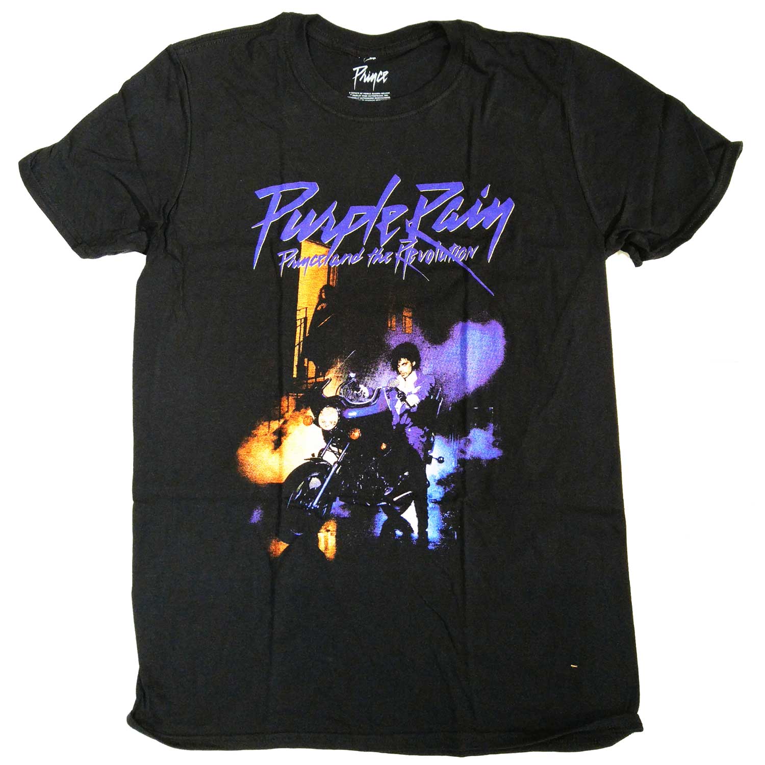 Prince T Shirt - Purple Rain 100% Official Full Colour Album Cover