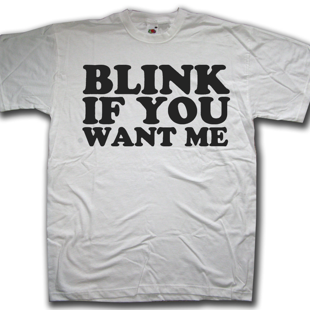 As worn on Eastbound & Down T shirt - Blink If You Want Me