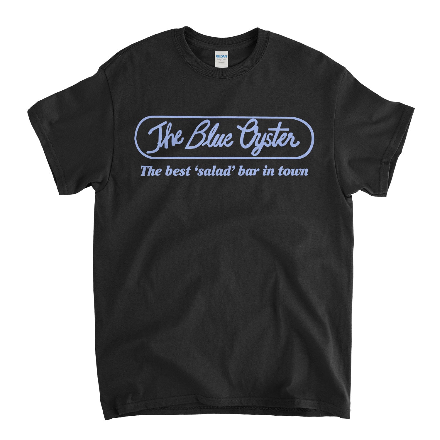 Inspired by Police Academy T Shirt - Blue Oyster Bar The Best Salad Bar In Town