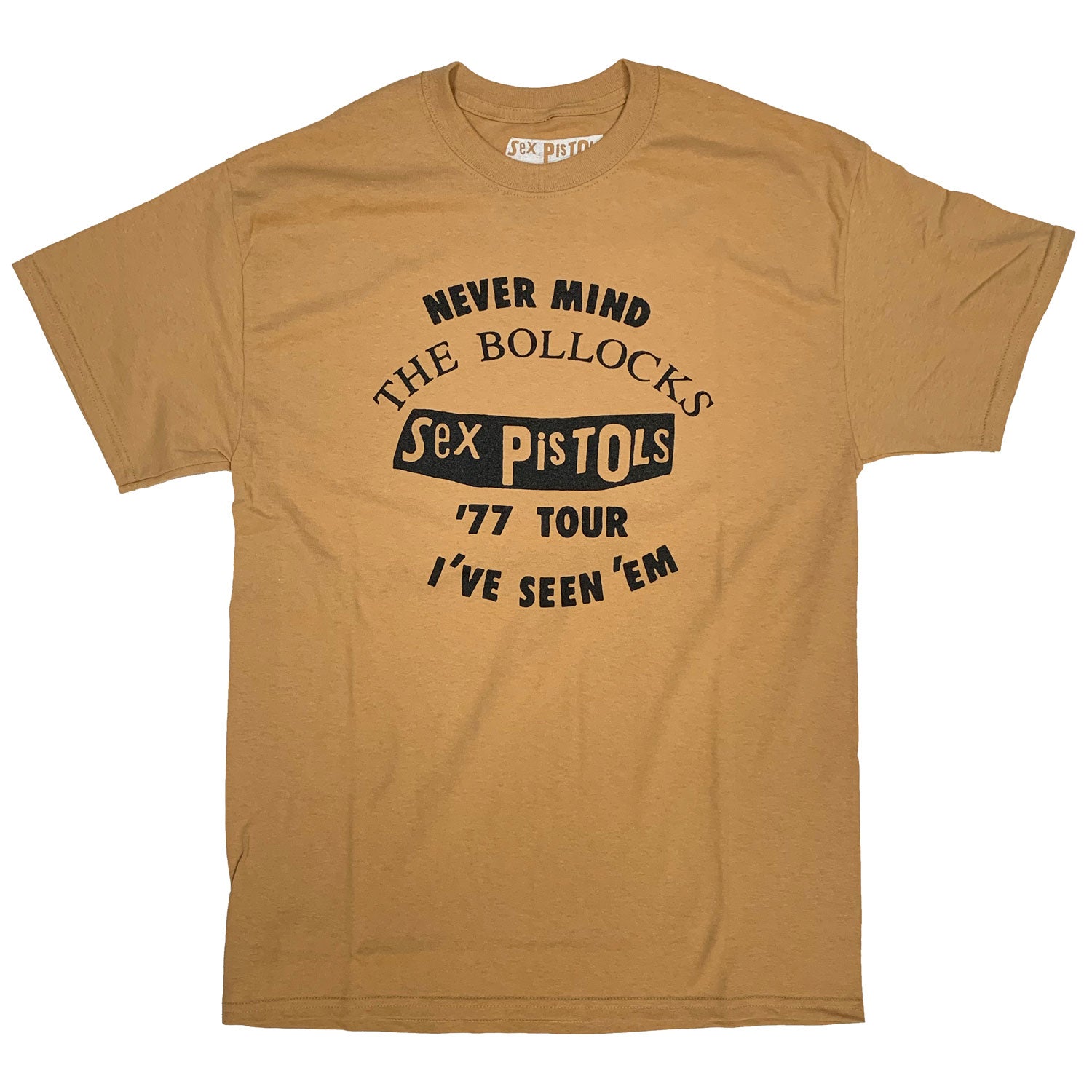 The Sex Pistols T Shirt - Never Mind The Bollocks Tour 100% Official