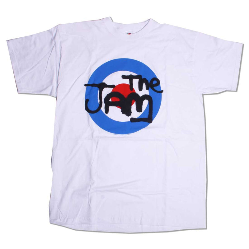The Jam T Shirt - 100% Official Jam Mod Target Paul Weller Mod Rickenbacker