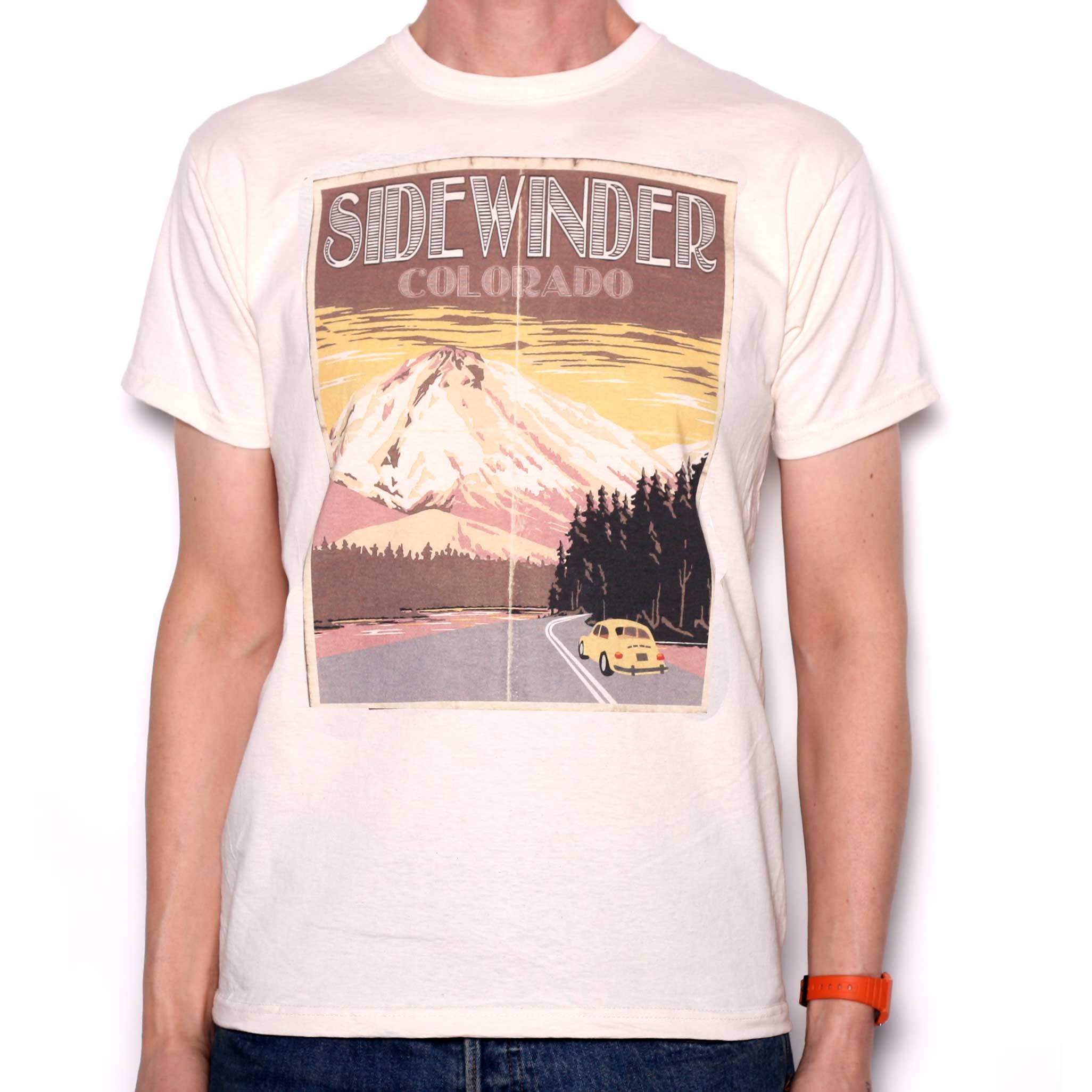 Sidewinder Colorado Travel Poster T Shirt