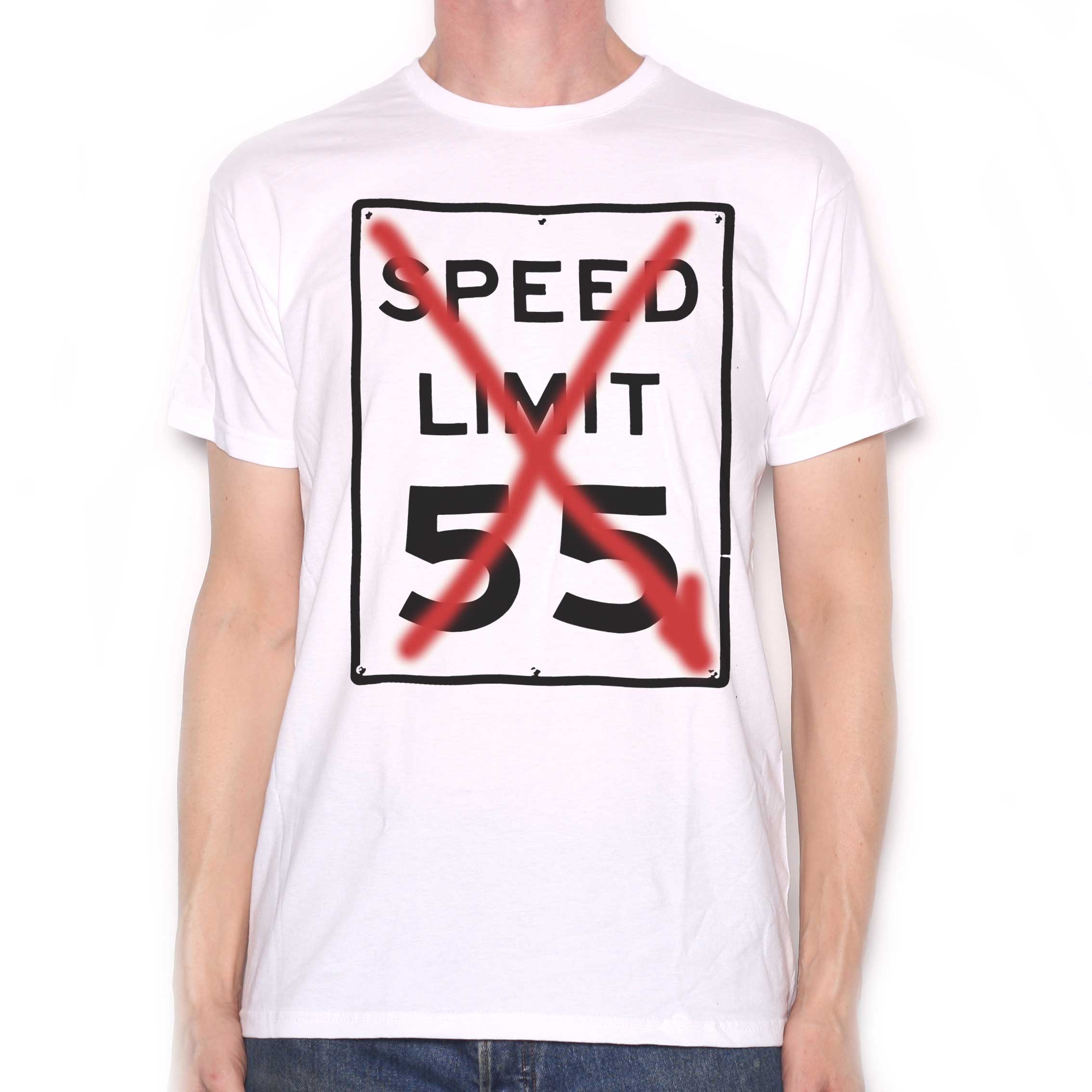 Inspired by The Cannonball Run T Shirt - 55 Spray Sign
