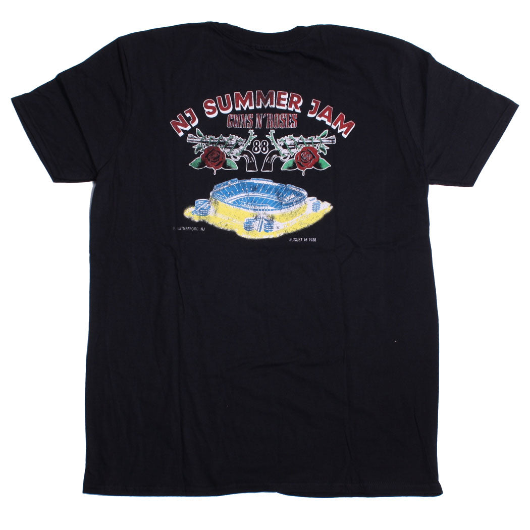 Guns N Roses T Shirt - Appetite For Destruction Summer Jam 100% Official