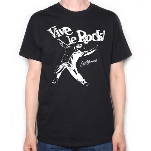 Punk T Shirt - Vive Le Rock Little Richard Version