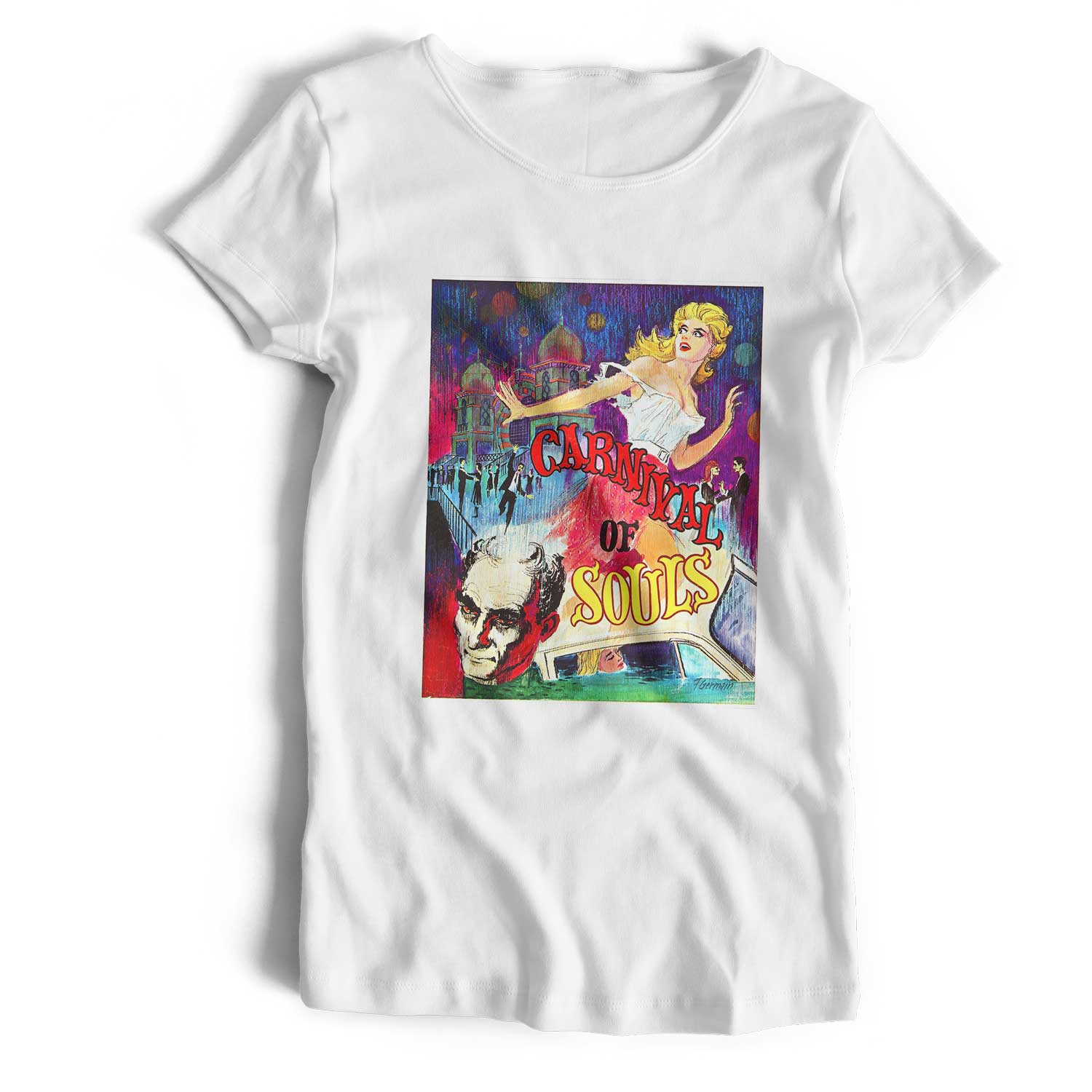 Cult Movie T Shirt - Carnival Of Souls Full Colour
