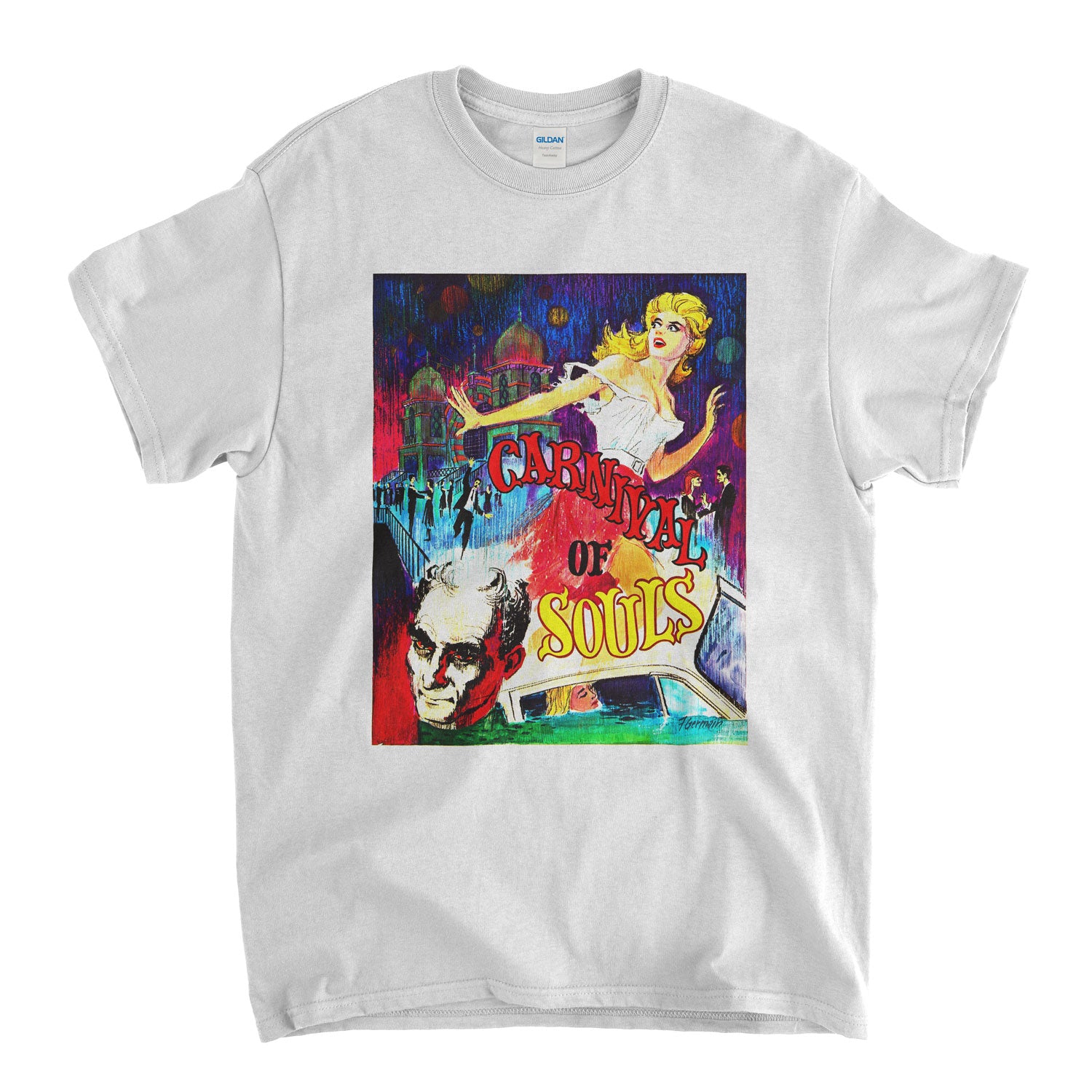 Cult Movie T Shirt - Carnival Of Souls Full Colour