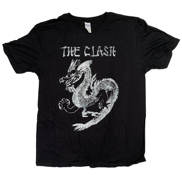 The Clash T Shirt - China Rocks Tattoo Dragon 100% Officially Licensed