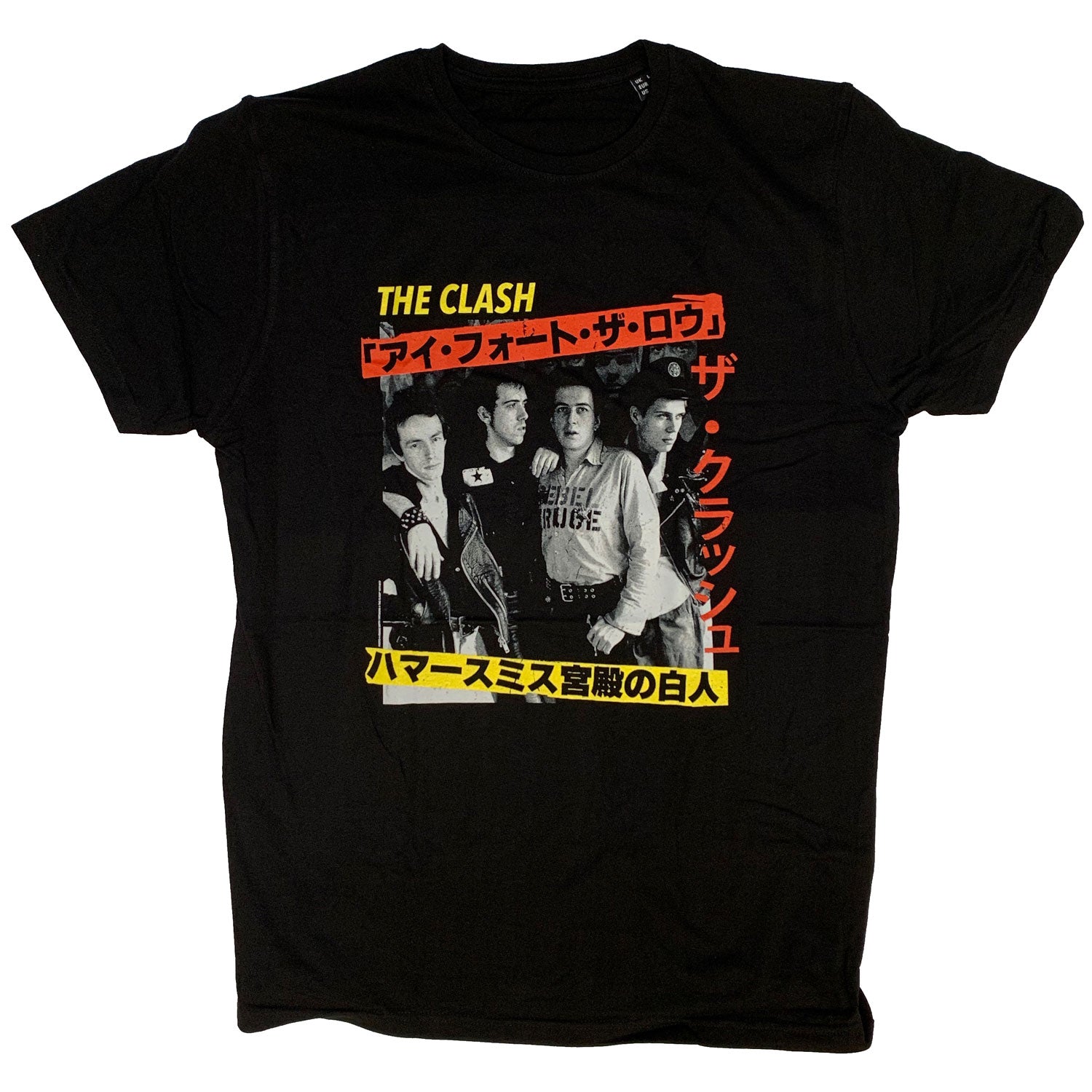 The Clash T Shirt - Japan Kanji 100% Official