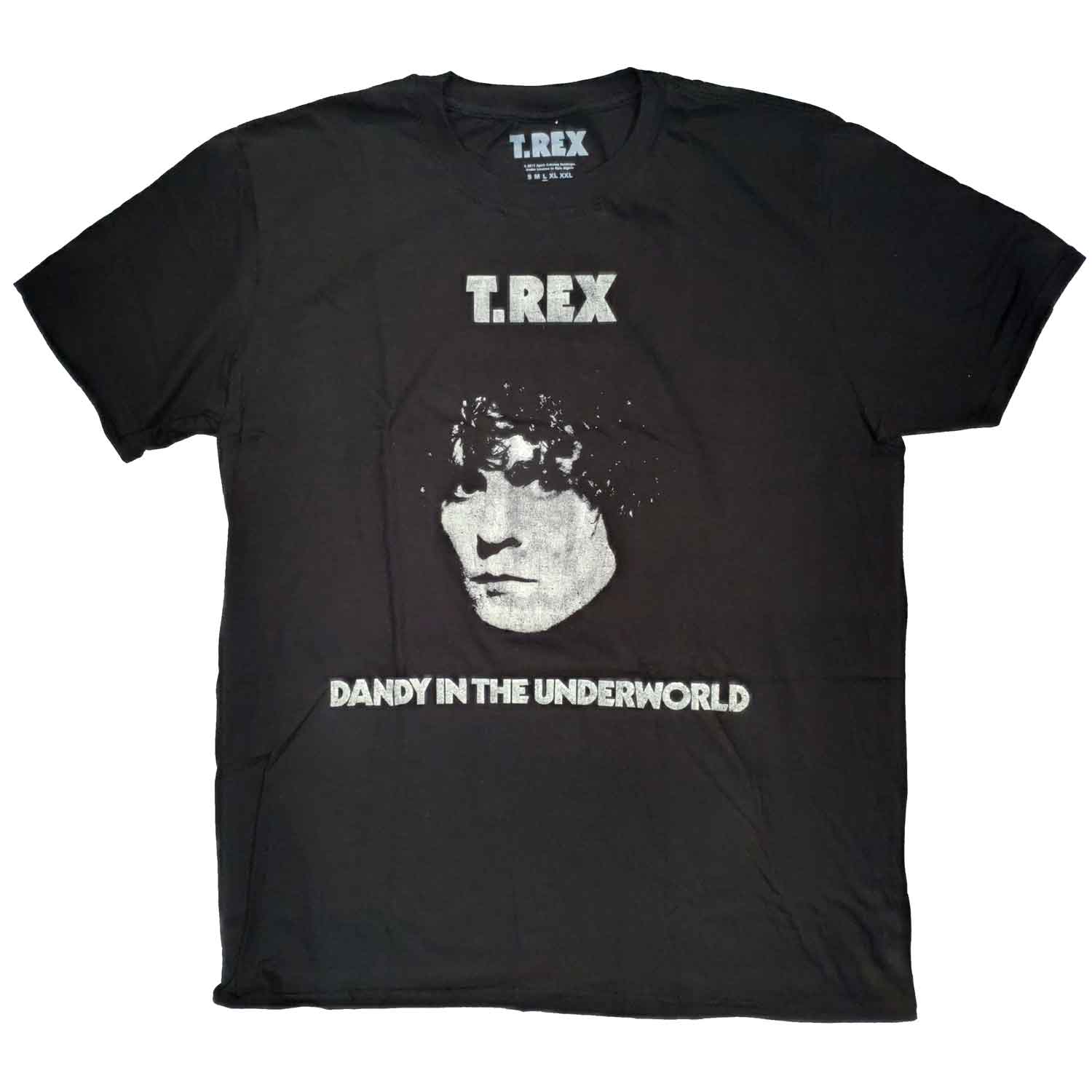 T. Rex T Shirt - Dandy In The Underworld Cover 100% Official
