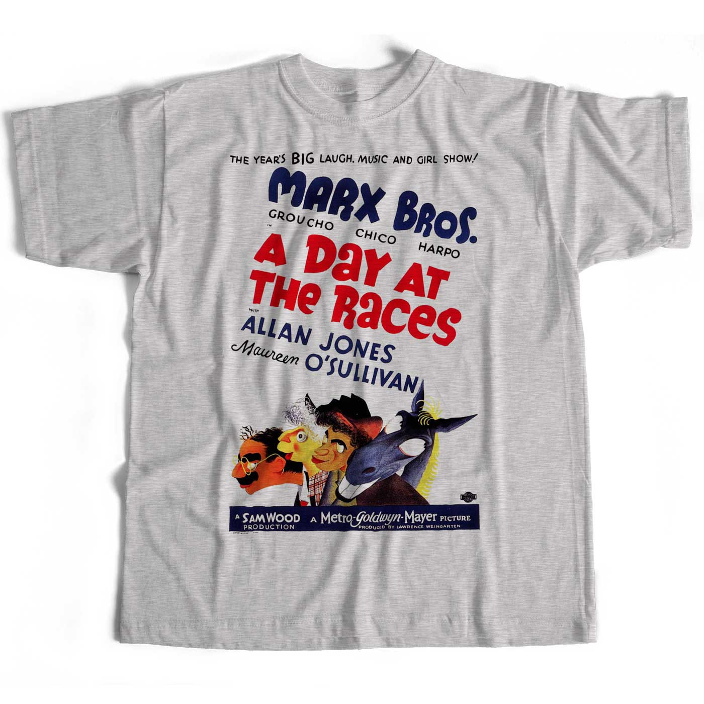 The Marx Brothers T Shirt - A Day At The Races Poster