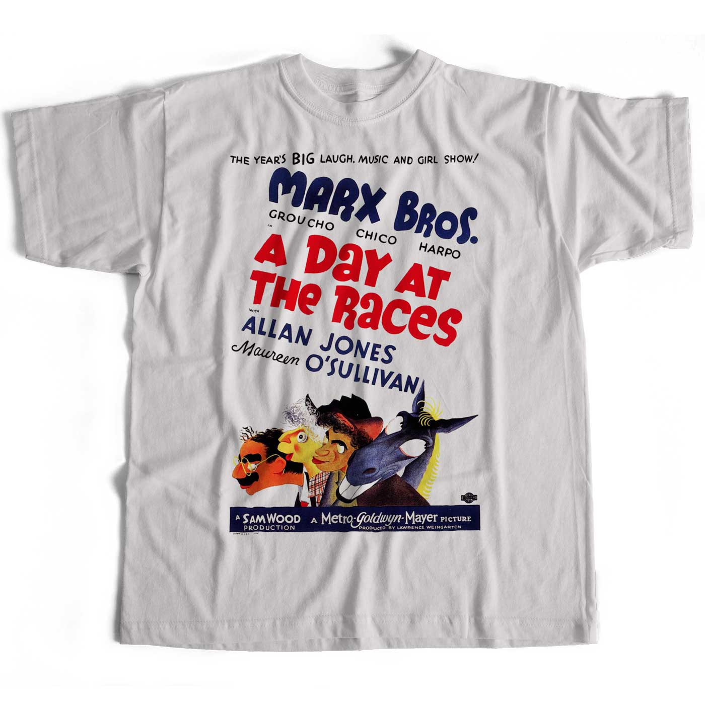 The Marx Brothers T Shirt - A Day At The Races Poster