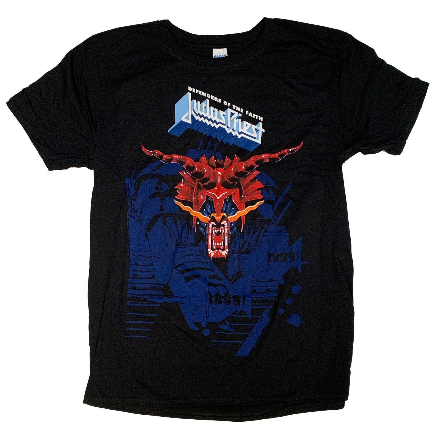 Judas Priest T Shirt - Defenders Of The Faith Cover 100% Official