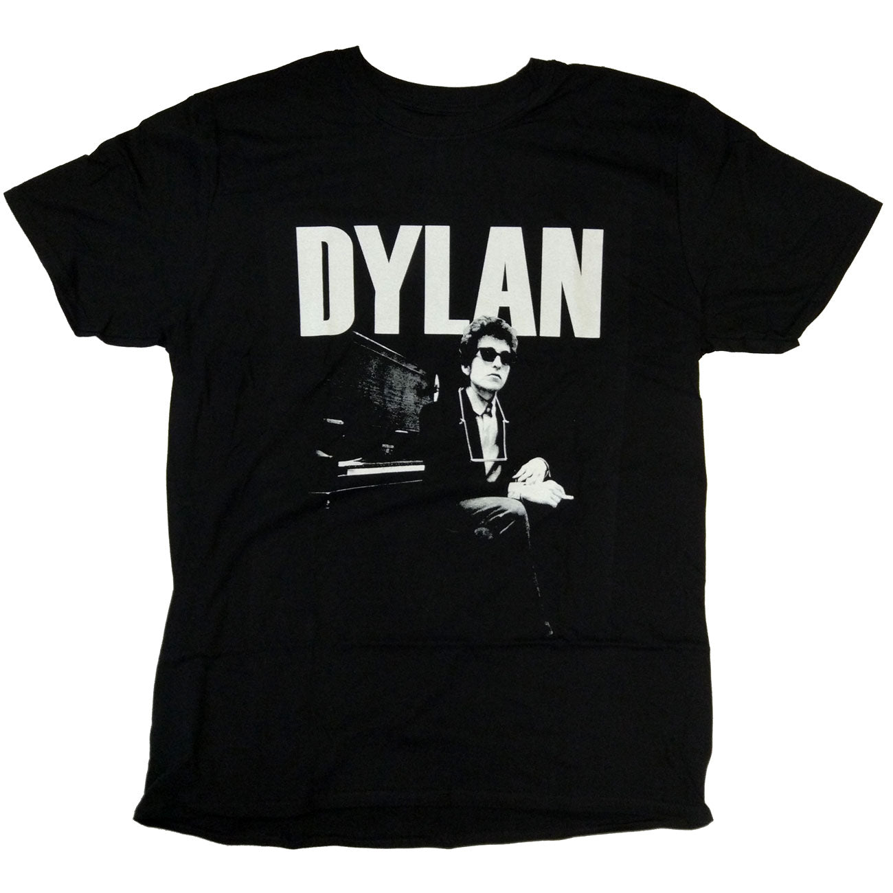 Bob Dylan T Shirt - At The Piano 100% Official Dylan Merchandise