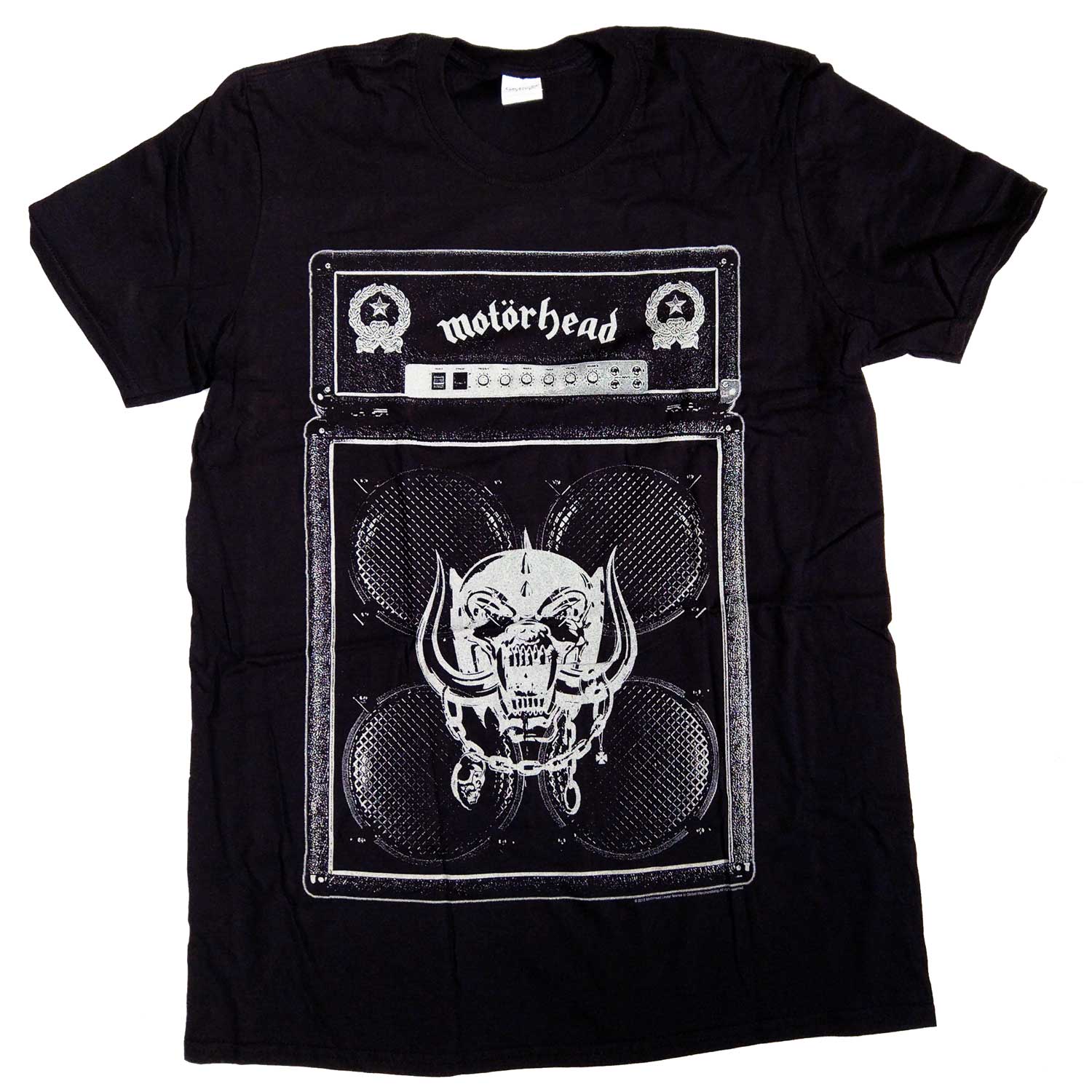 Motorhead T Shirt - Skull Marshall Stack 100% Official Classic Rock Shirt