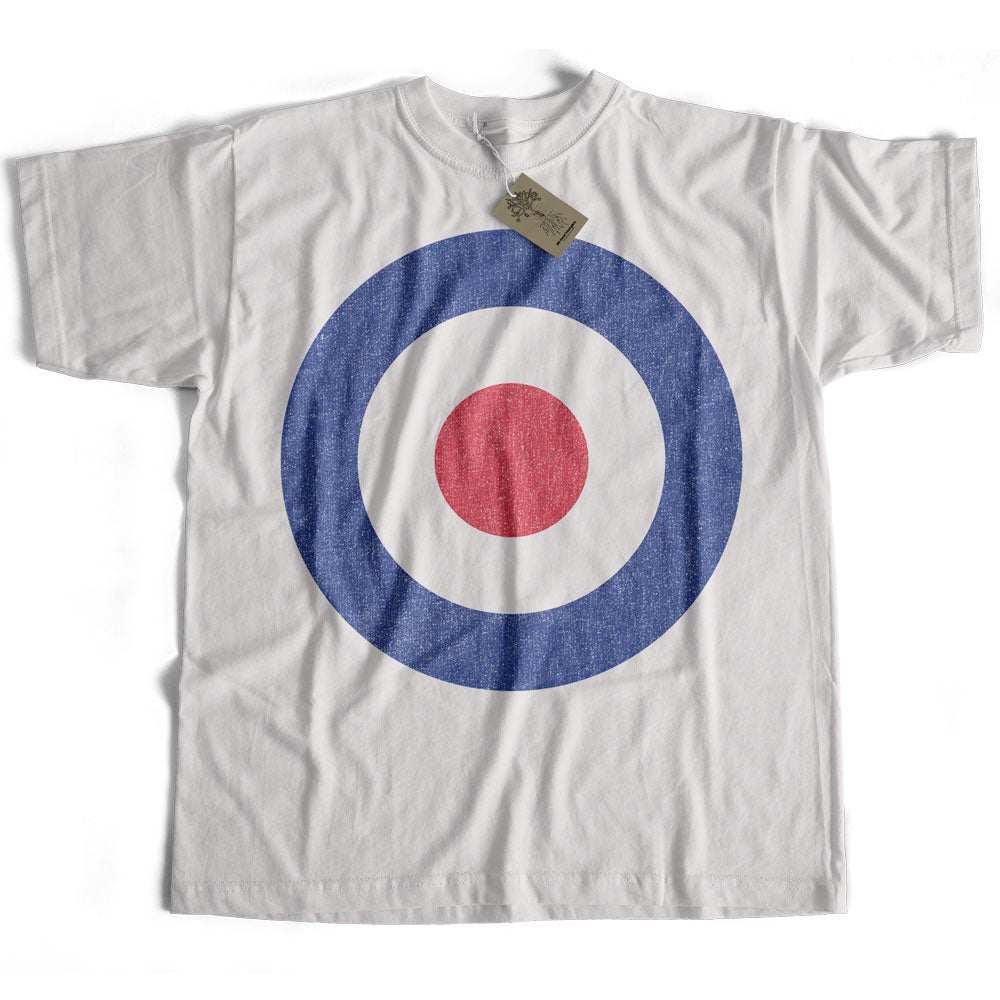 Classic Mod T shirt - RAF Roundel Target Logo