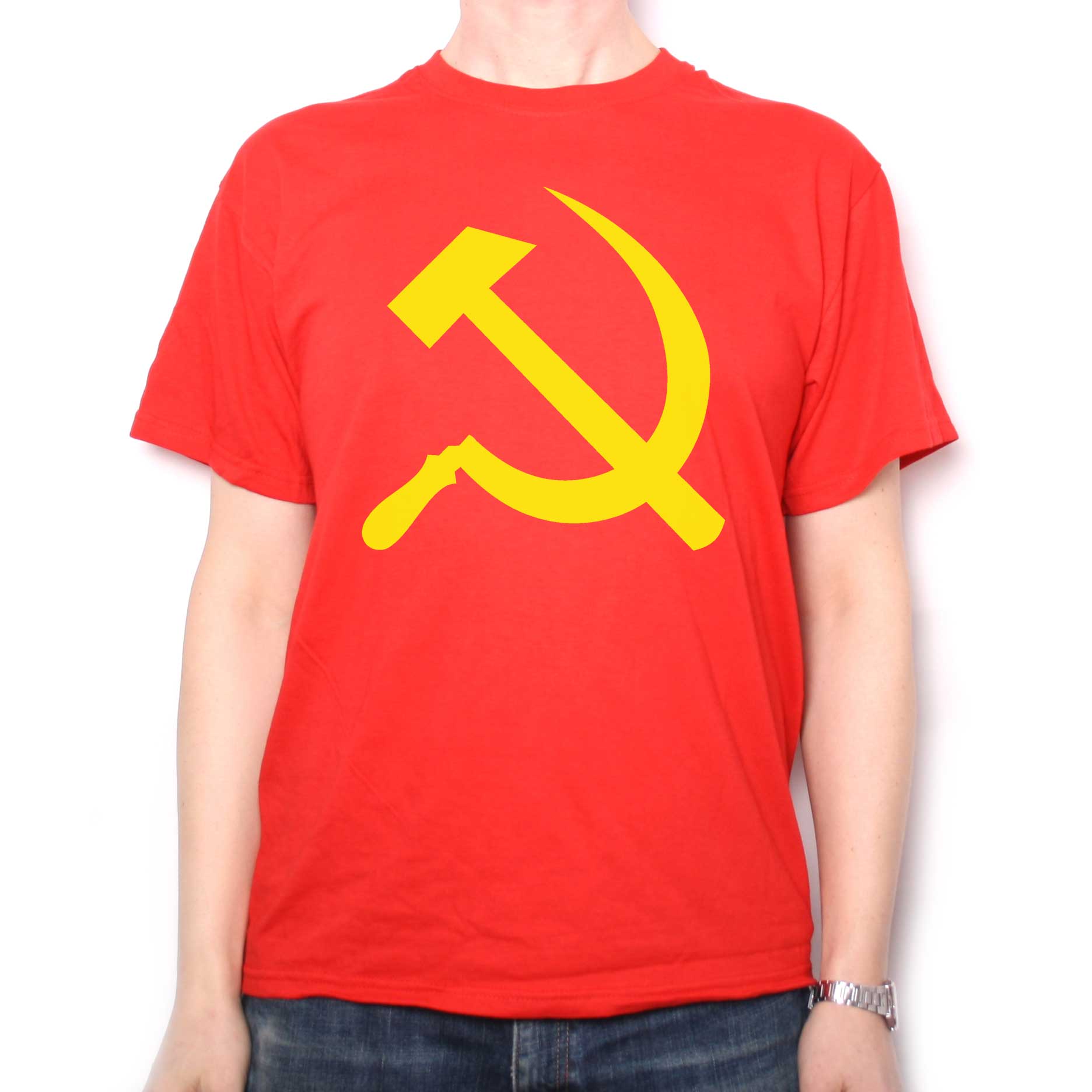 Hammer & Sickle T | Communist T Shirts at Old Skool Hooligans