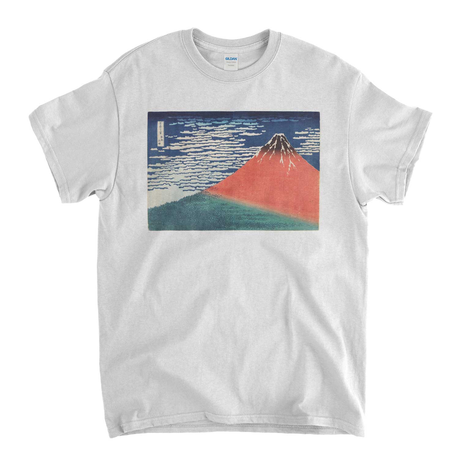 Hokusai T Shirt - Fine Wind, Clear Weather Classic Japanese Art Tee