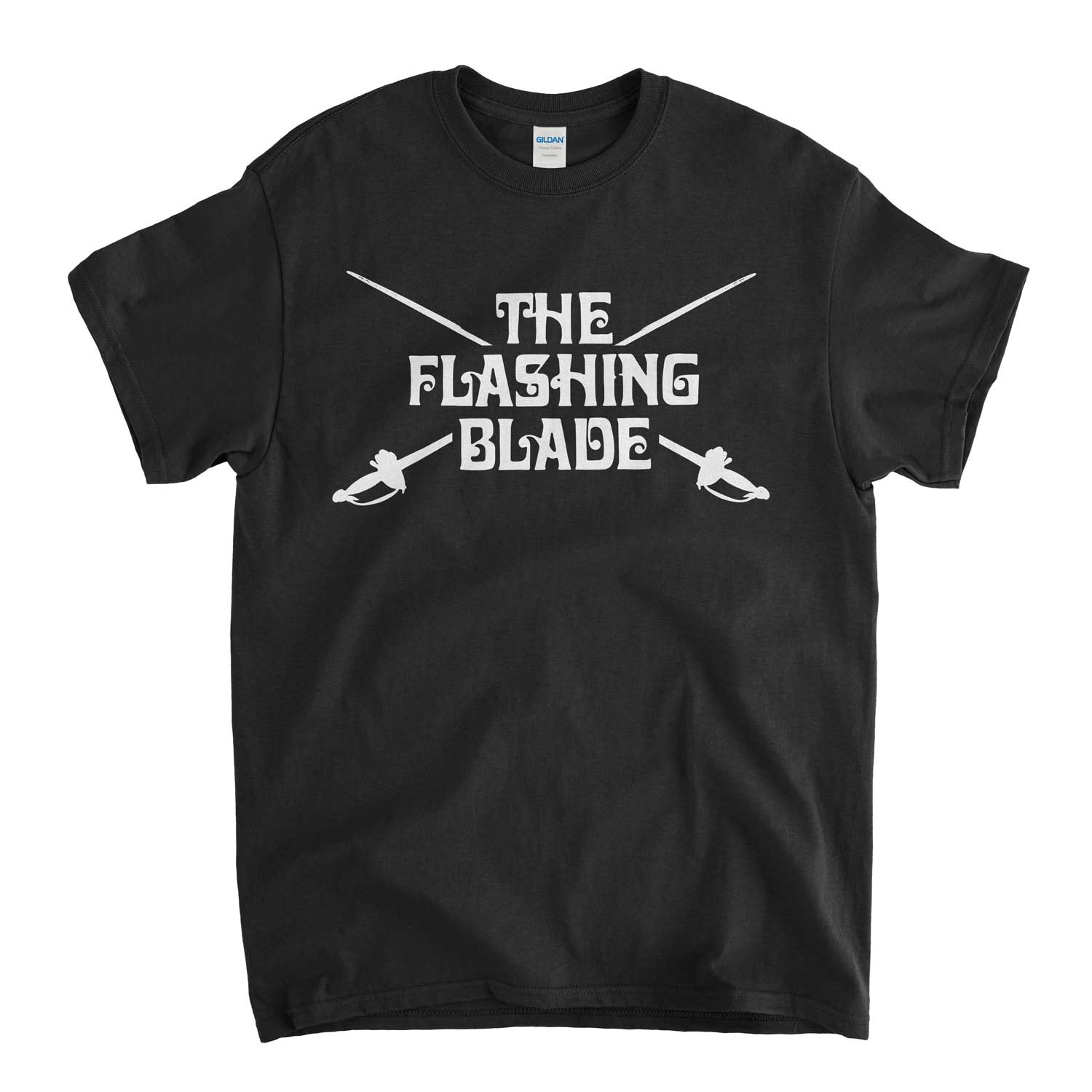 The Flashing Blade T Shirt - Classic Kids TV Logo