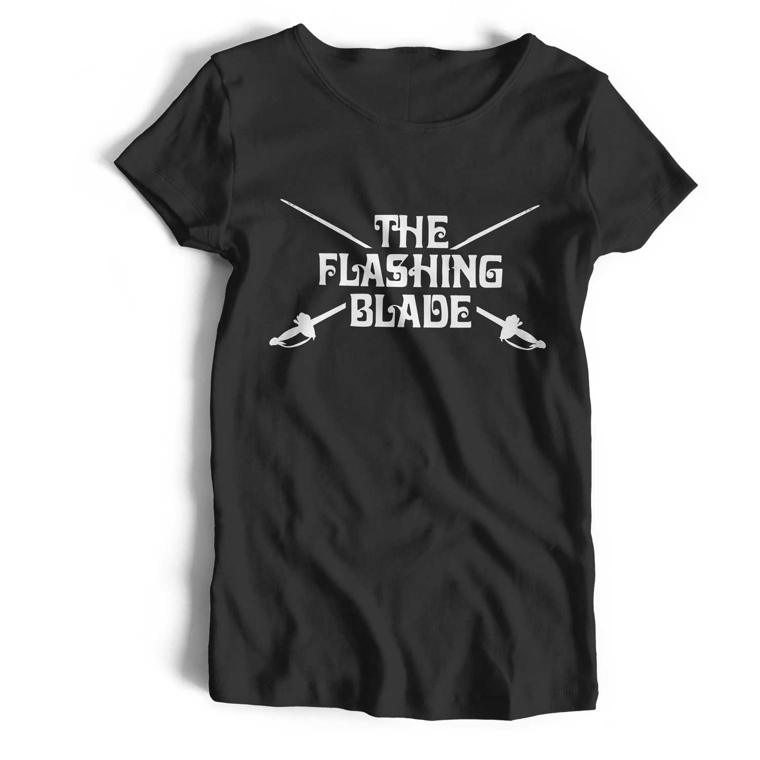 The Flashing Blade T Shirt - Classic Kids TV Logo