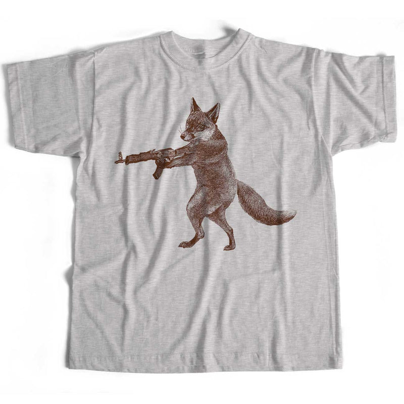 Fox T shirt - The Foxes Fight Back Animal Rights Hunting Badger Cull Hunt Saboteur