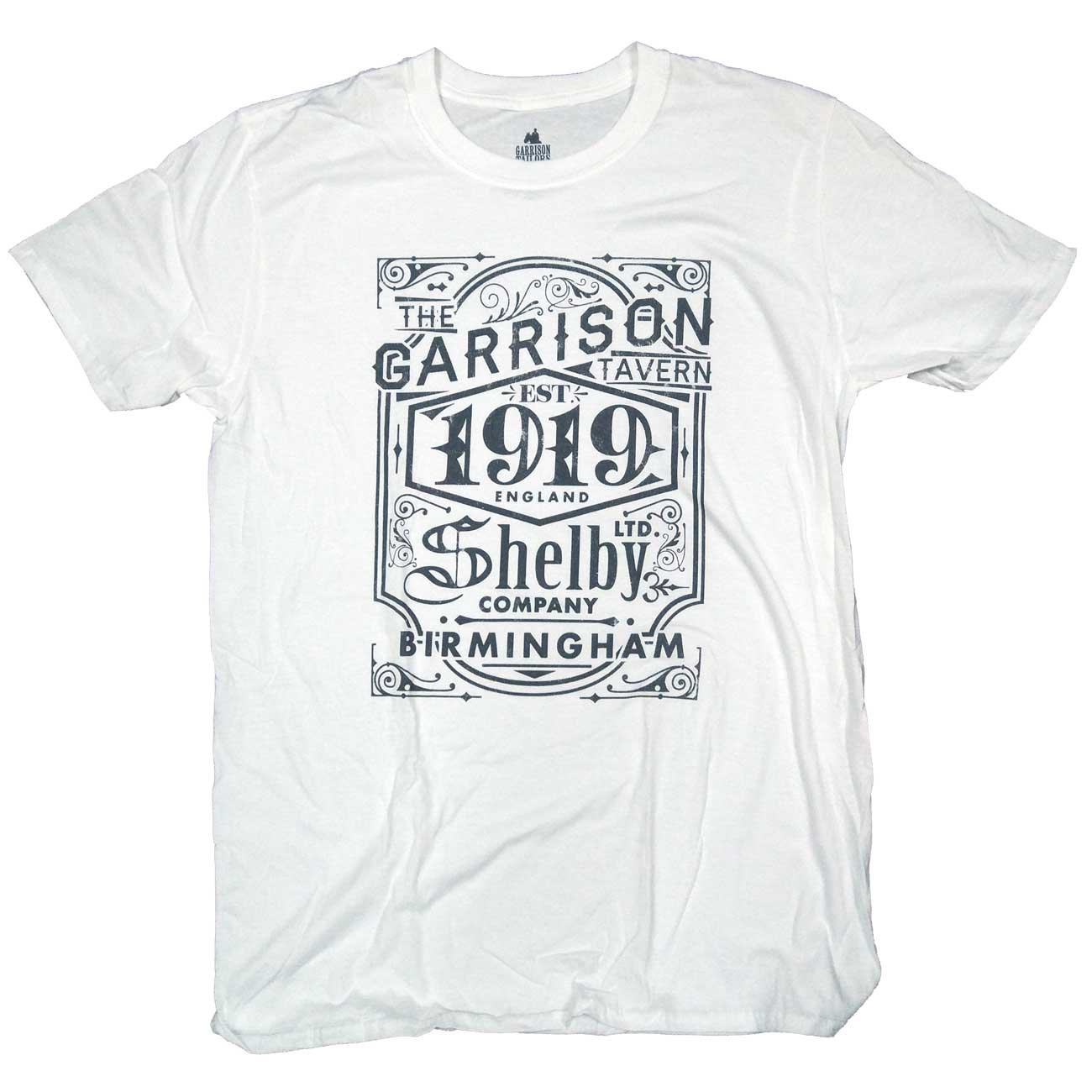 Peaky Blinders T Shirt - Garrison Pub Logo 100% Officially Licensed Merchandise