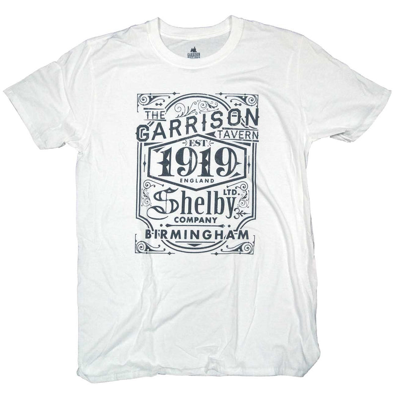Peaky Blinders T Shirt - Garrison Pub Logo 100% Officially Licensed Merchandise