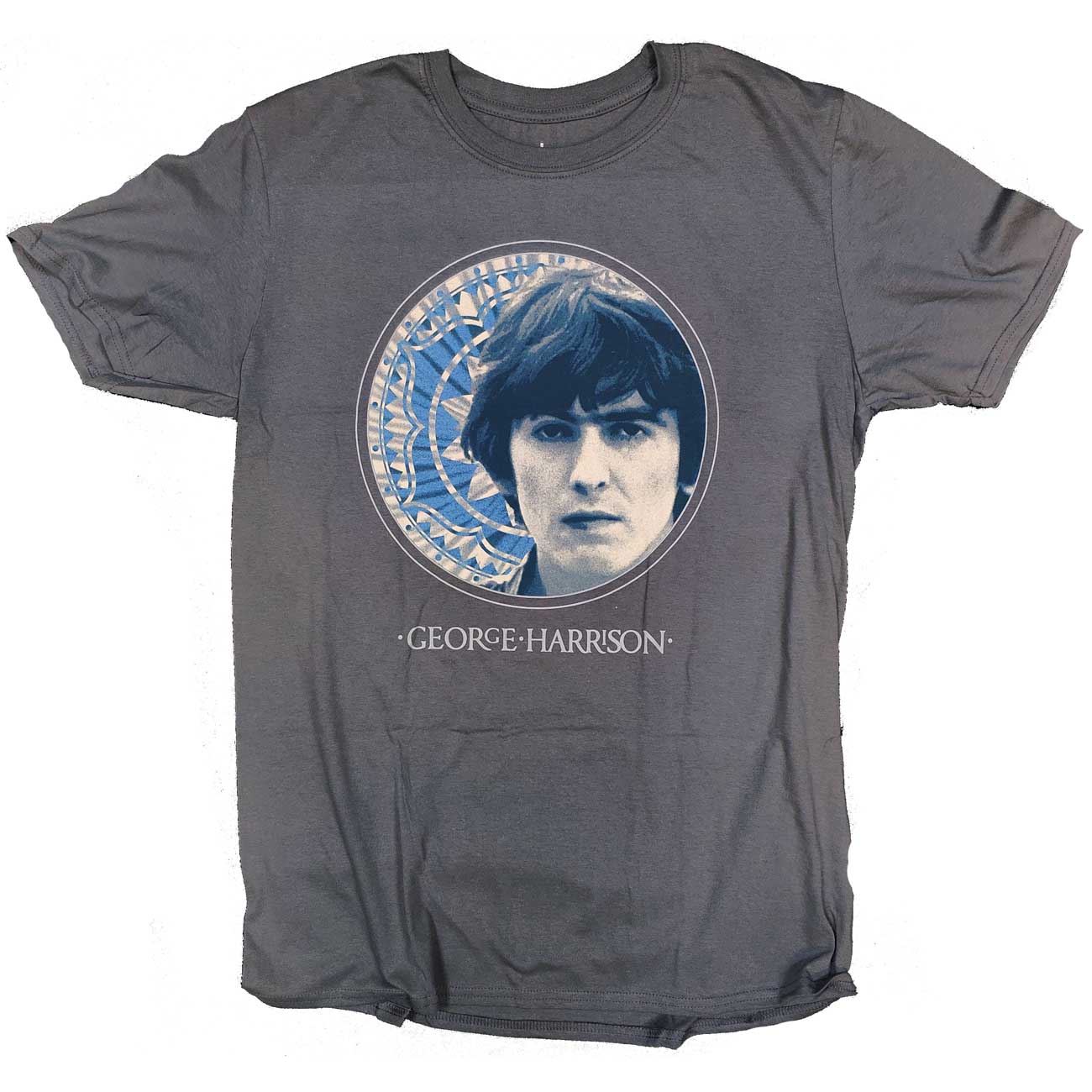 George Harrison T Shirt - Circle Portrait 100% Official