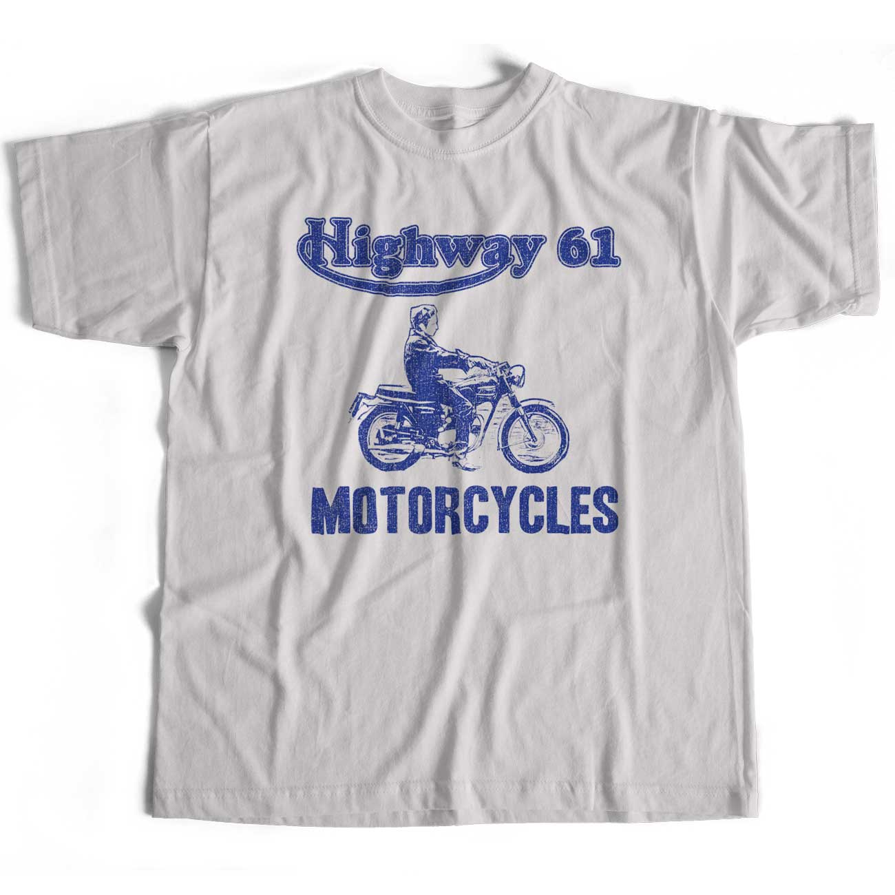 Highway 61 Motorcycles T Shirt An Old Skool Hooligans Rock Auto Tee